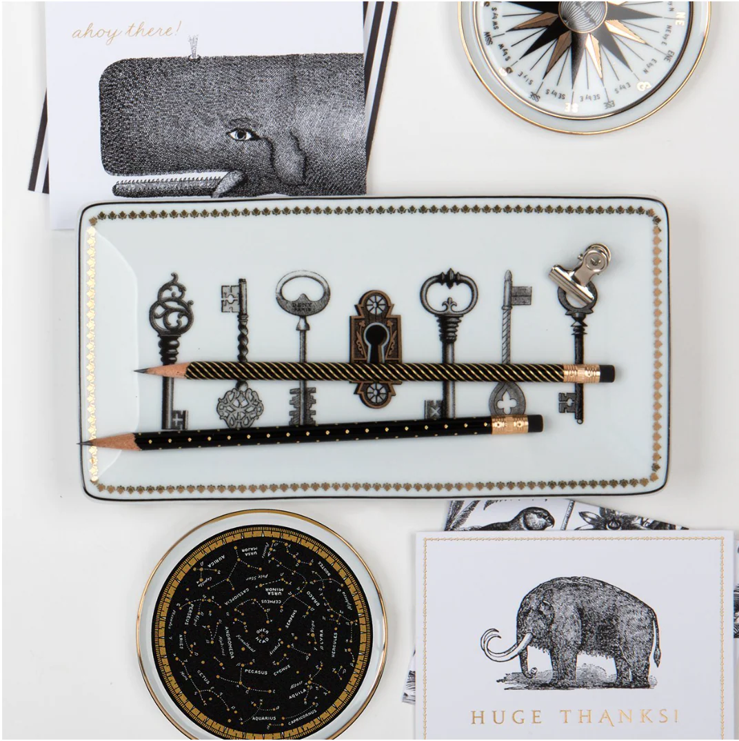 Alice Scott Rectangle Porcelain Tray - Image 3