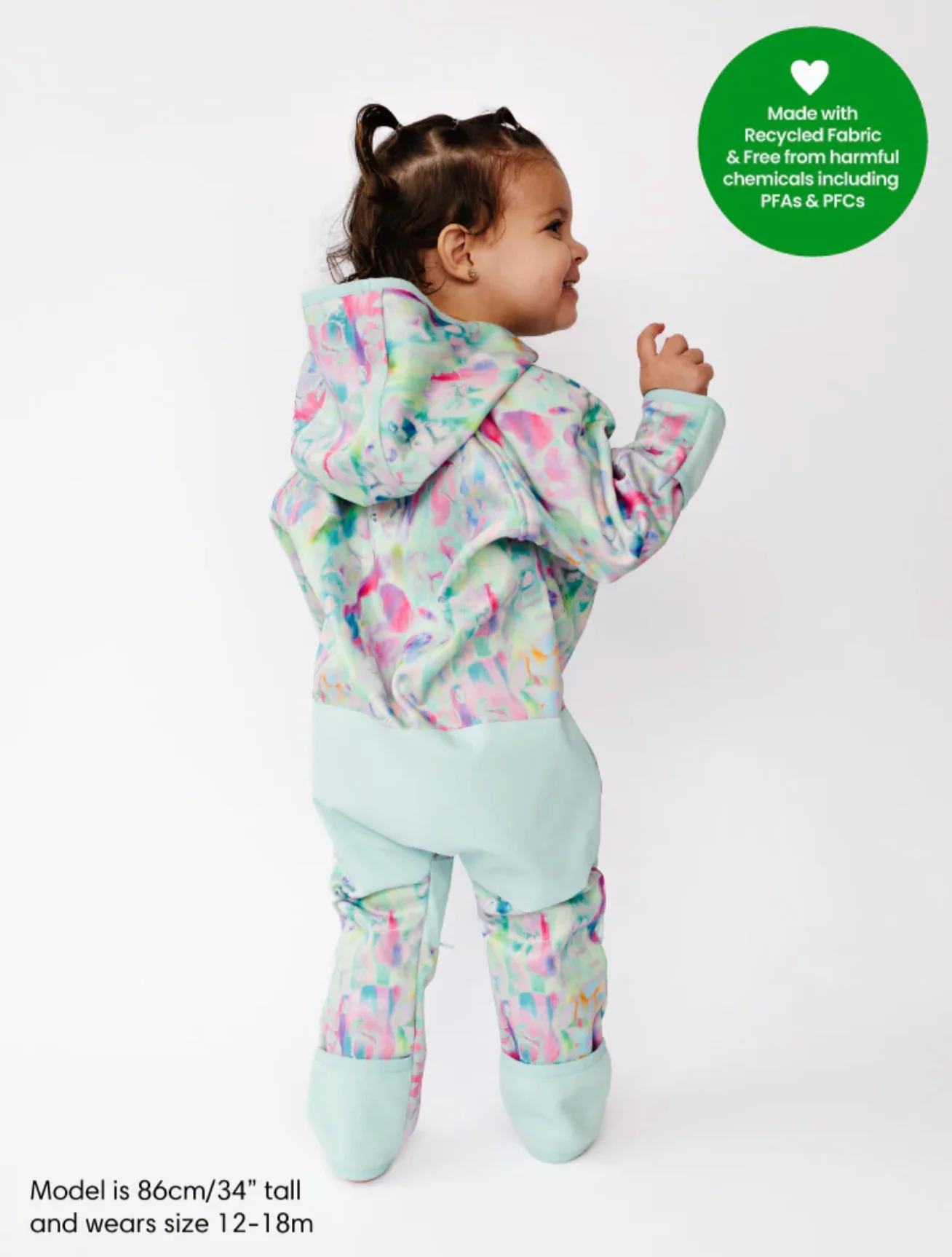 All-Weather Fleece Onesie - Fairy Glass - Image 2