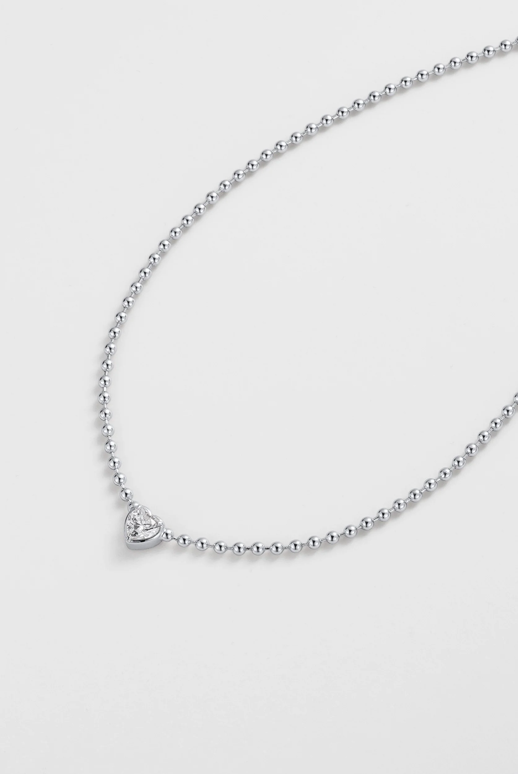 Amor Necklace - Silver