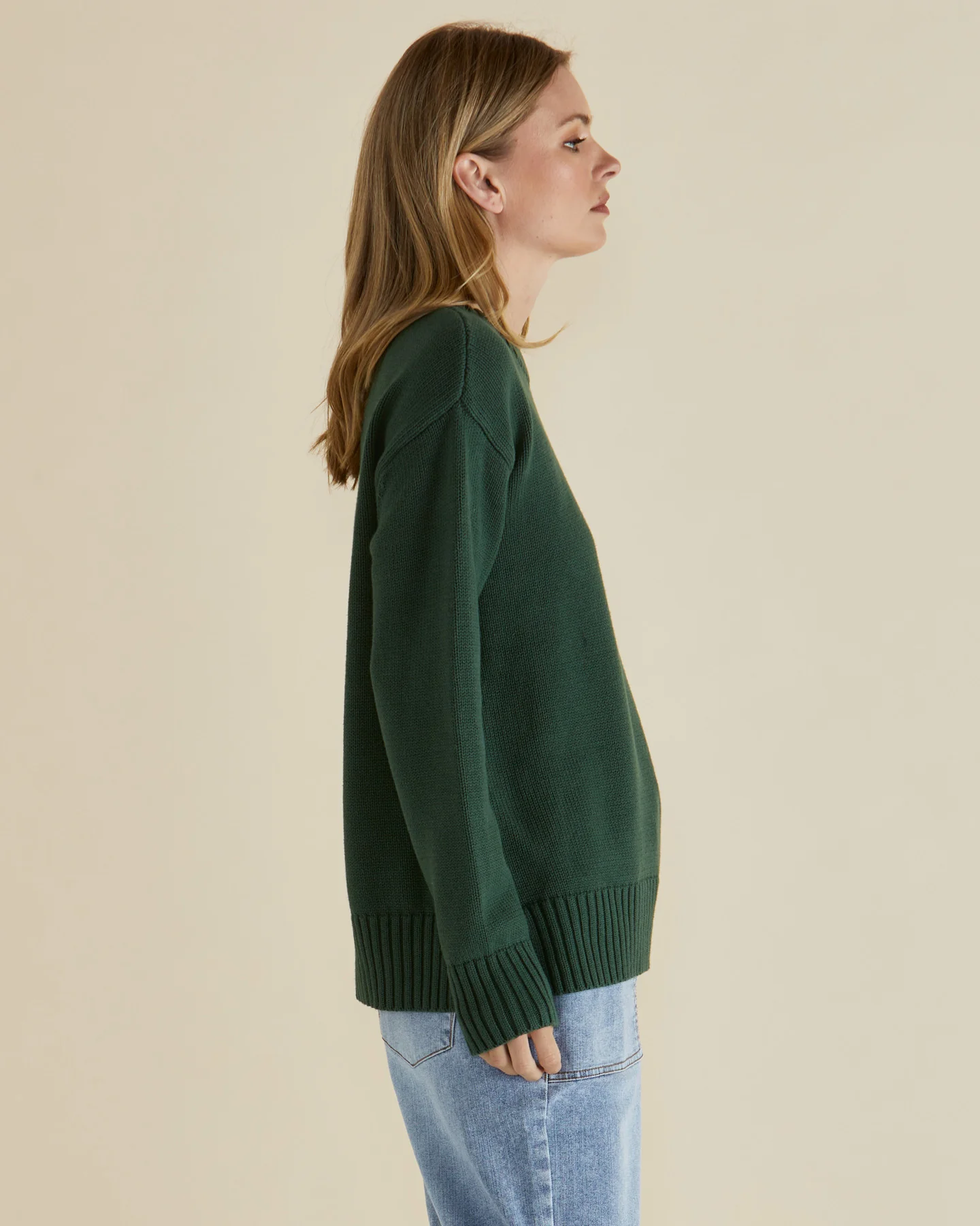 Andy Sweater - Dark Green - Image 3