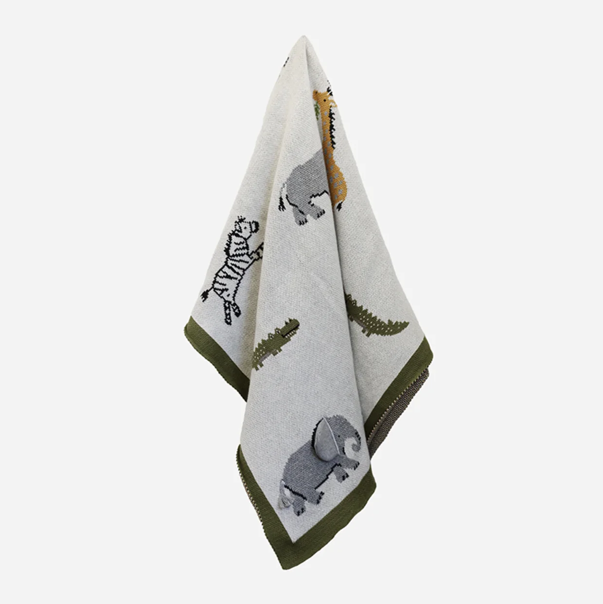Animal Playtime Cotton Baby Blanket