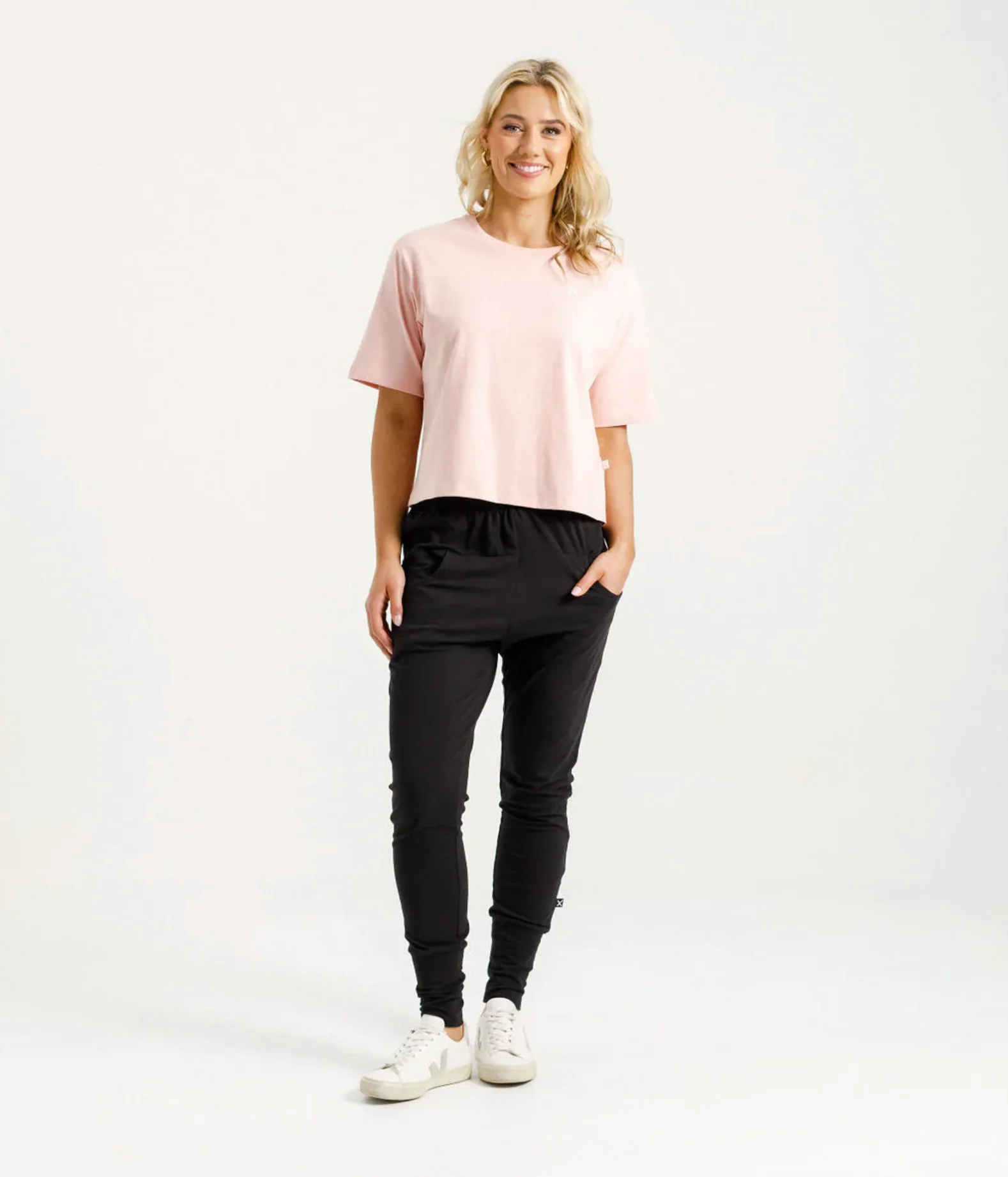 Apartment Pants - Black with Blossom Berry X - Image 2