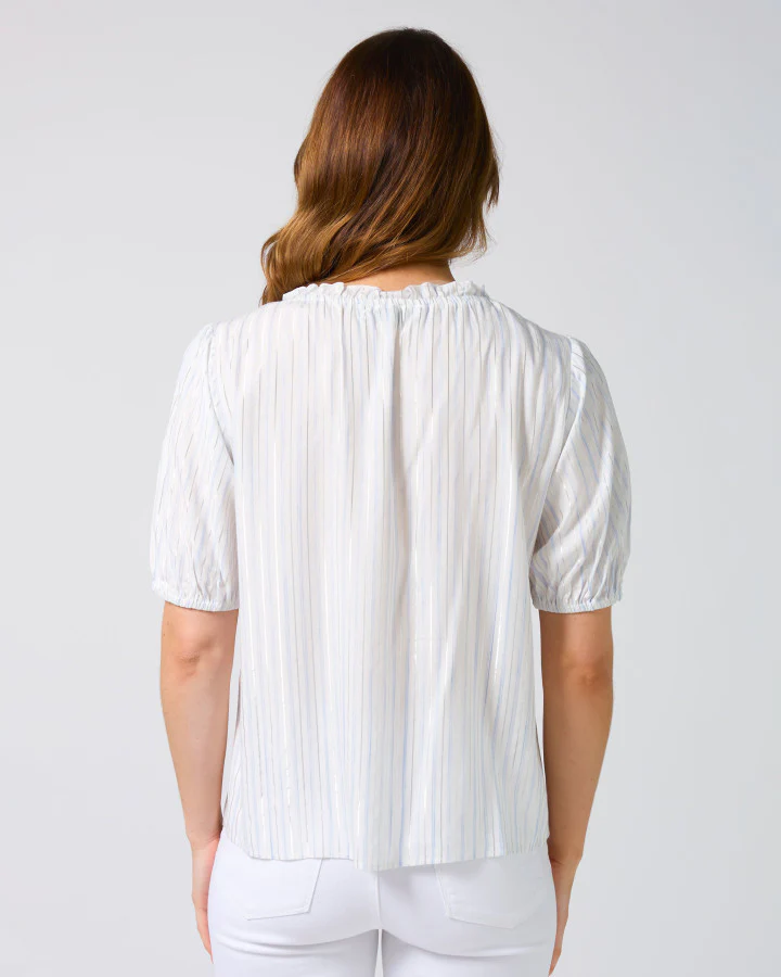 Arlo Blouse - Santorini Stripe - Image 3
