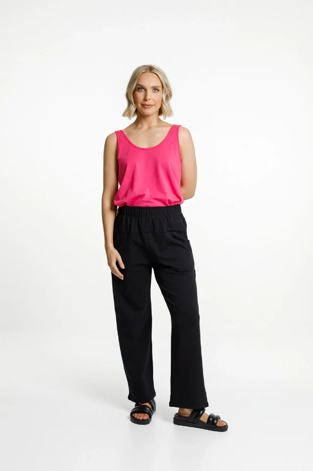 Avenue Pants - Winter Weight - Black with Matte Black X - Image 3