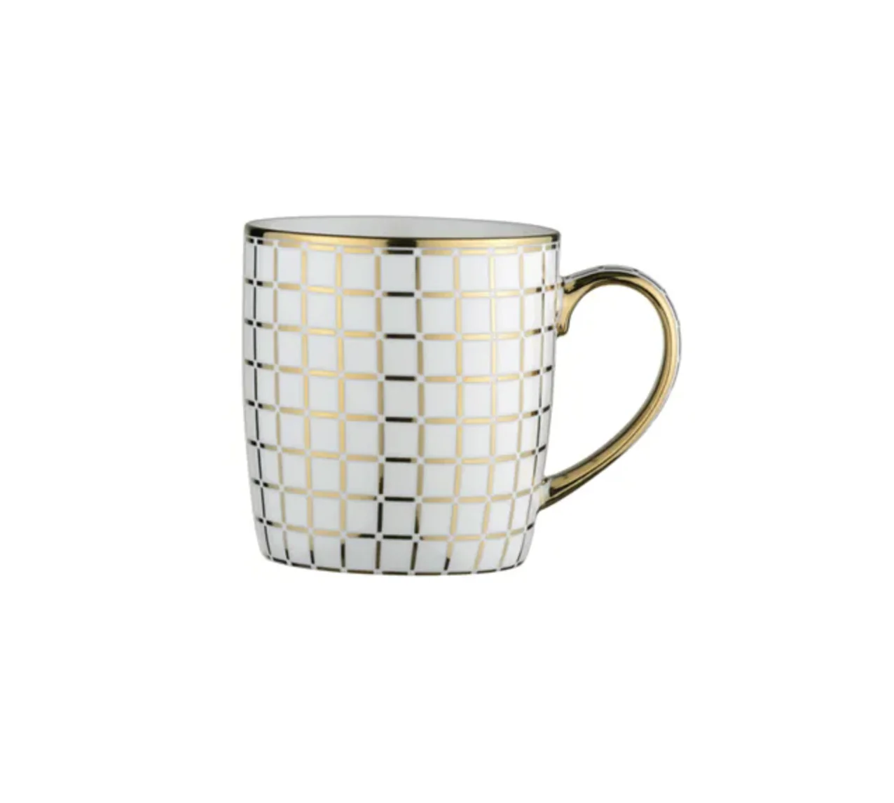 Bia Lattice Espresso Mug - Gold