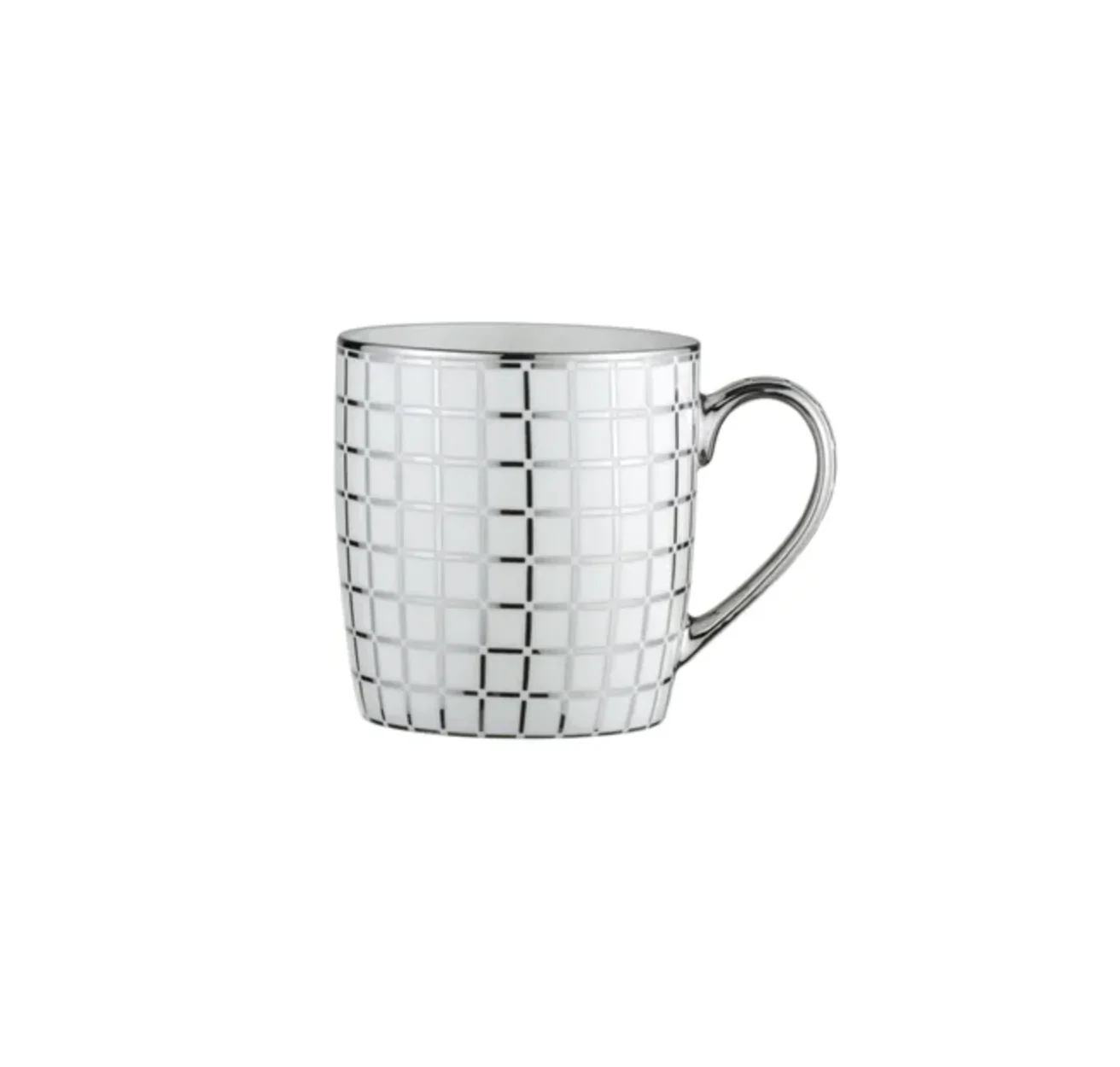 Bia Lattice Espresso Mug - Platinum