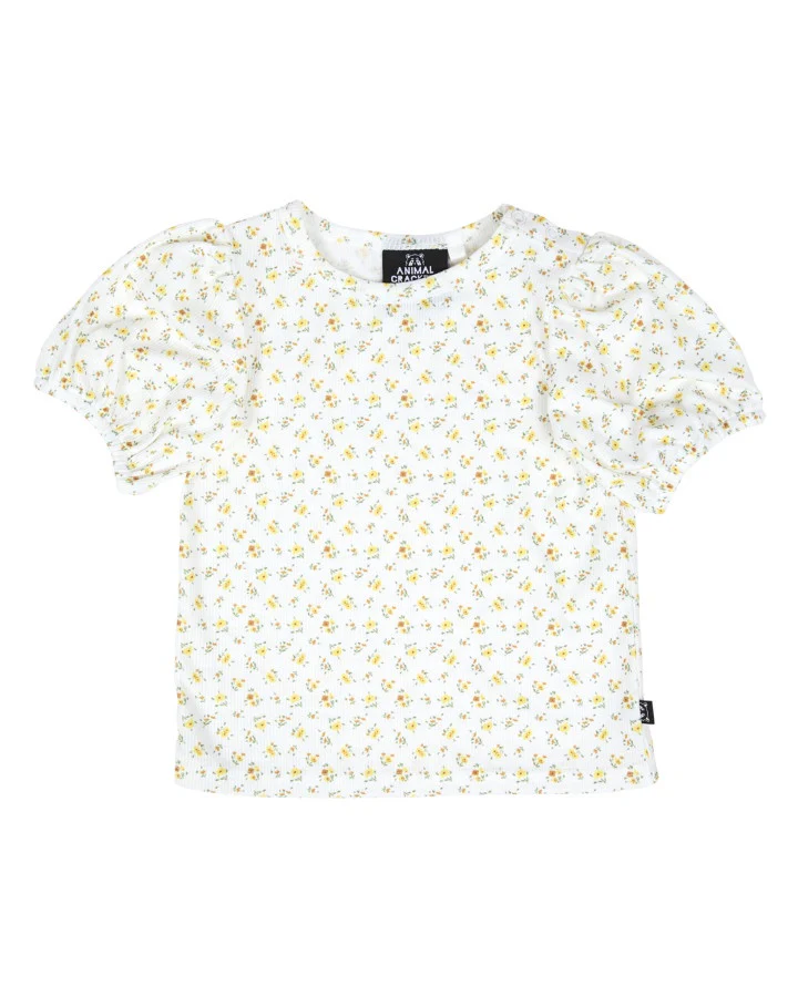 Blooms Top - Print