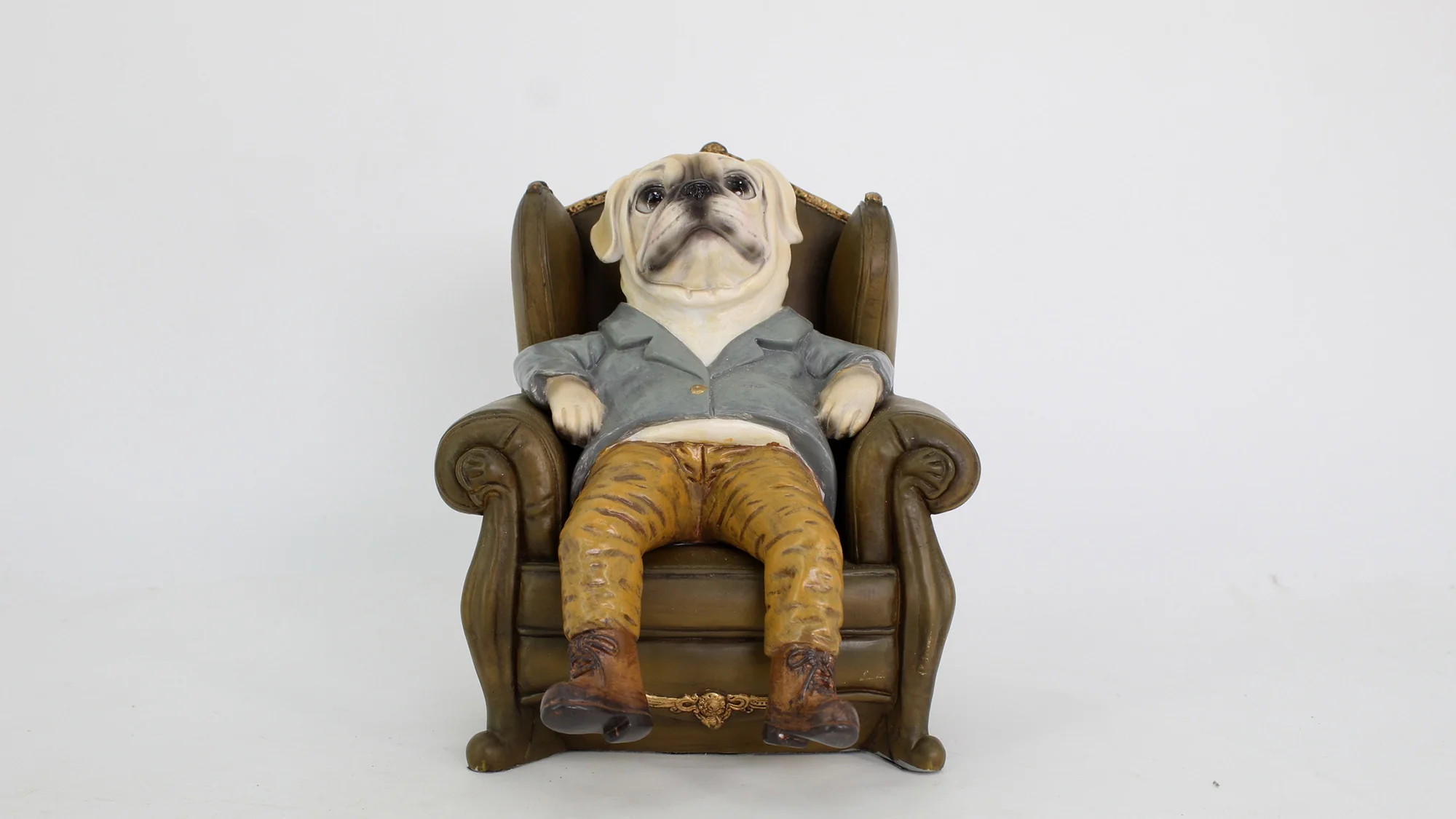 British Bulldog Statue