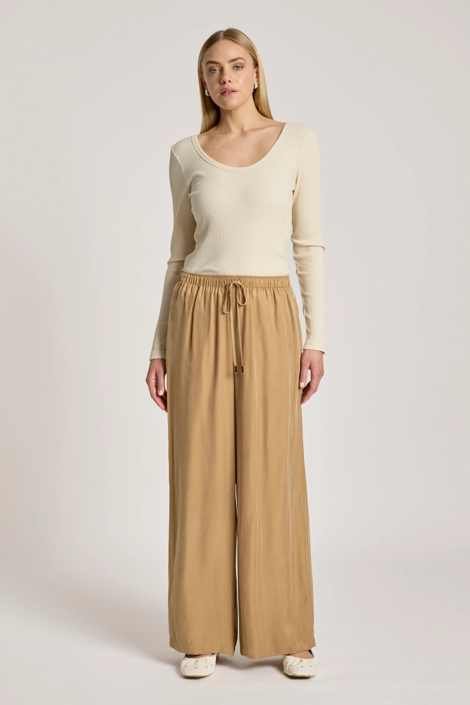 Calista Pant - Mocha - Image 2