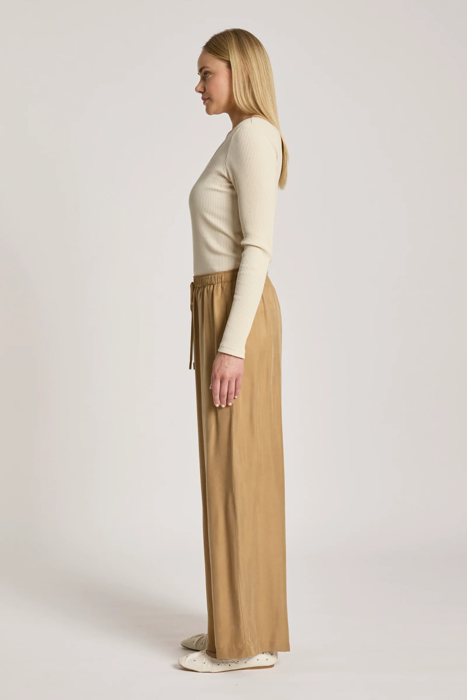 Calista Pant - Mocha - Image 4