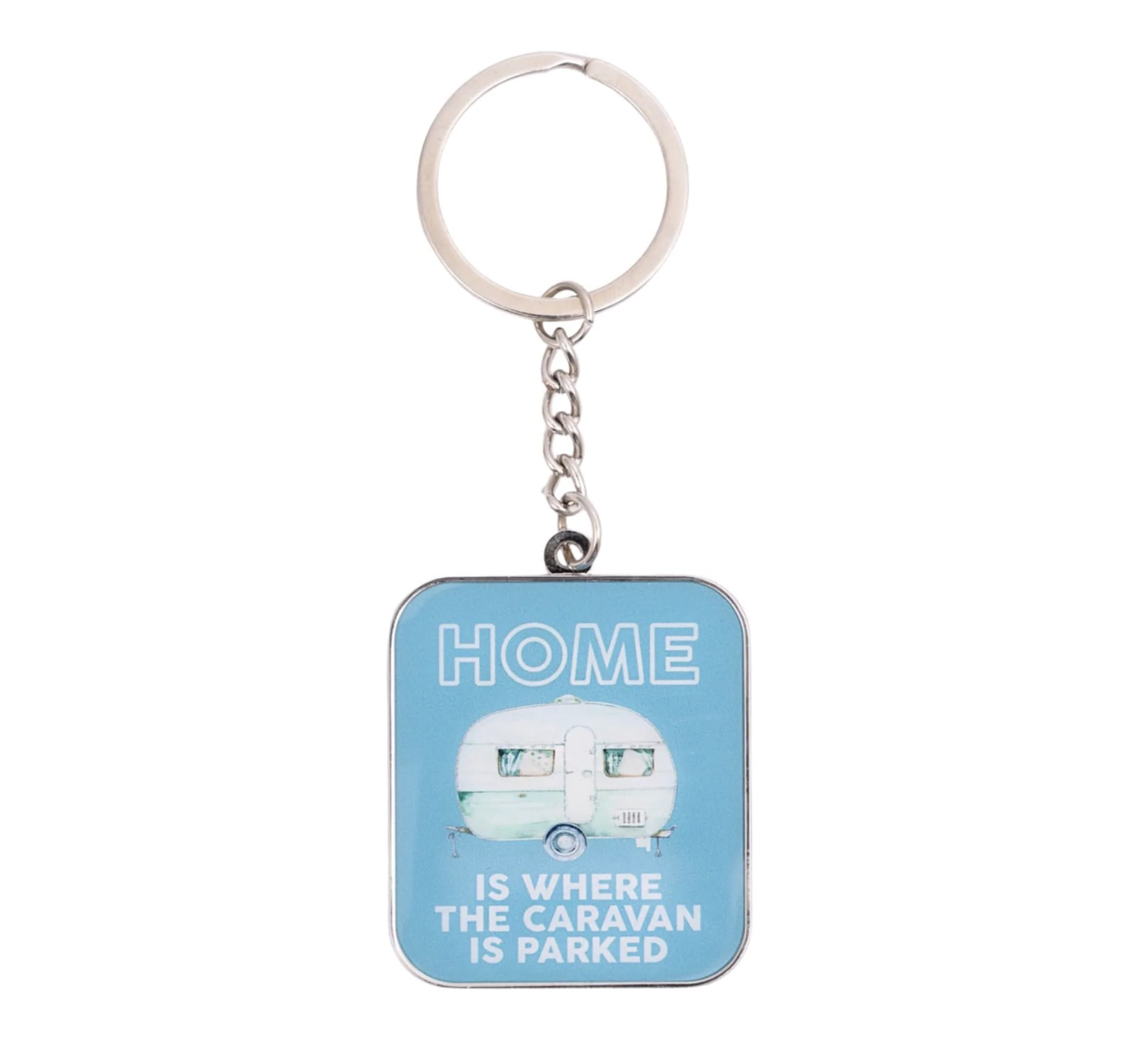 Caravan Home Keychain