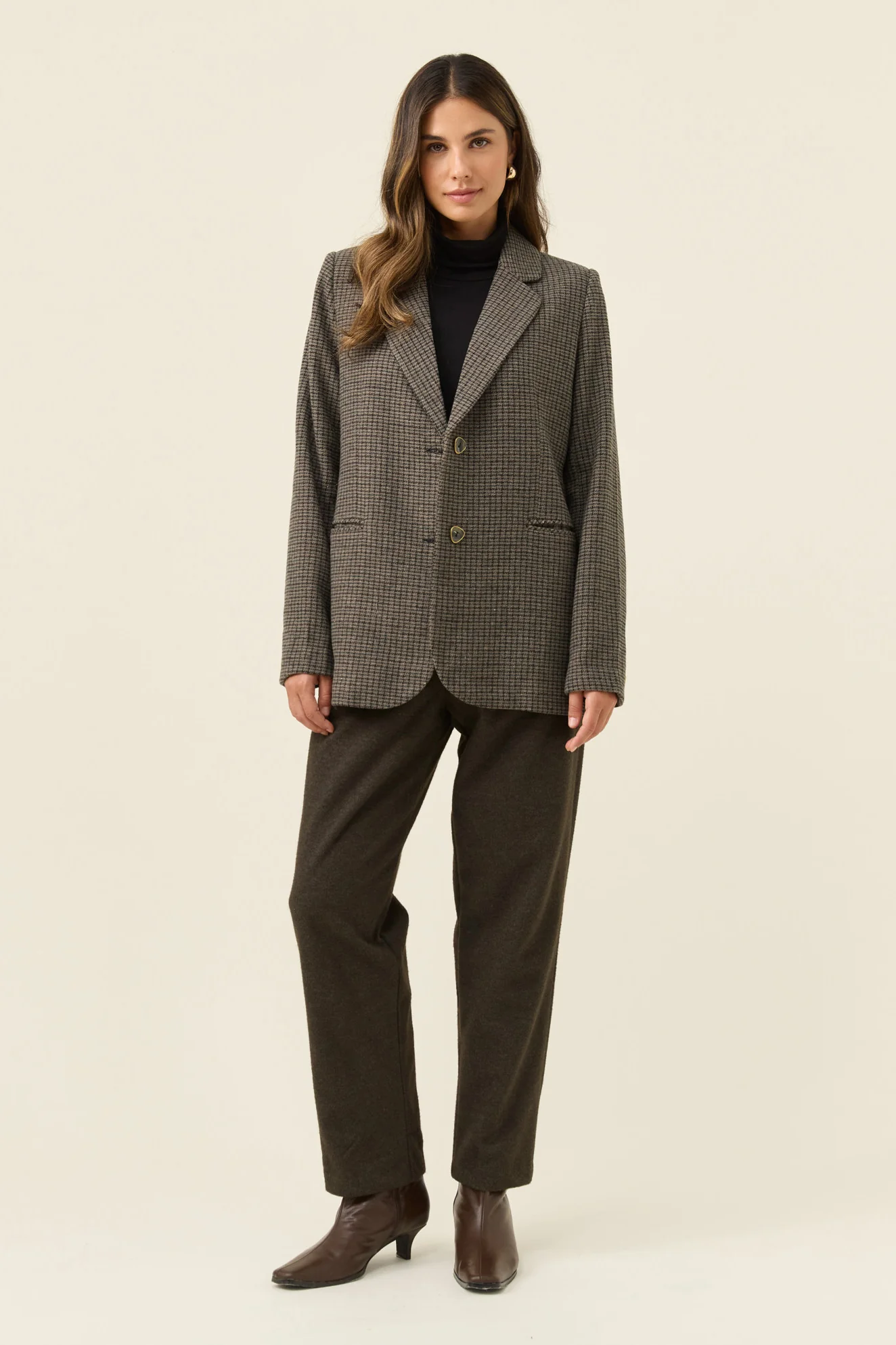Cassidy Blazer - Charcoal - Image 2