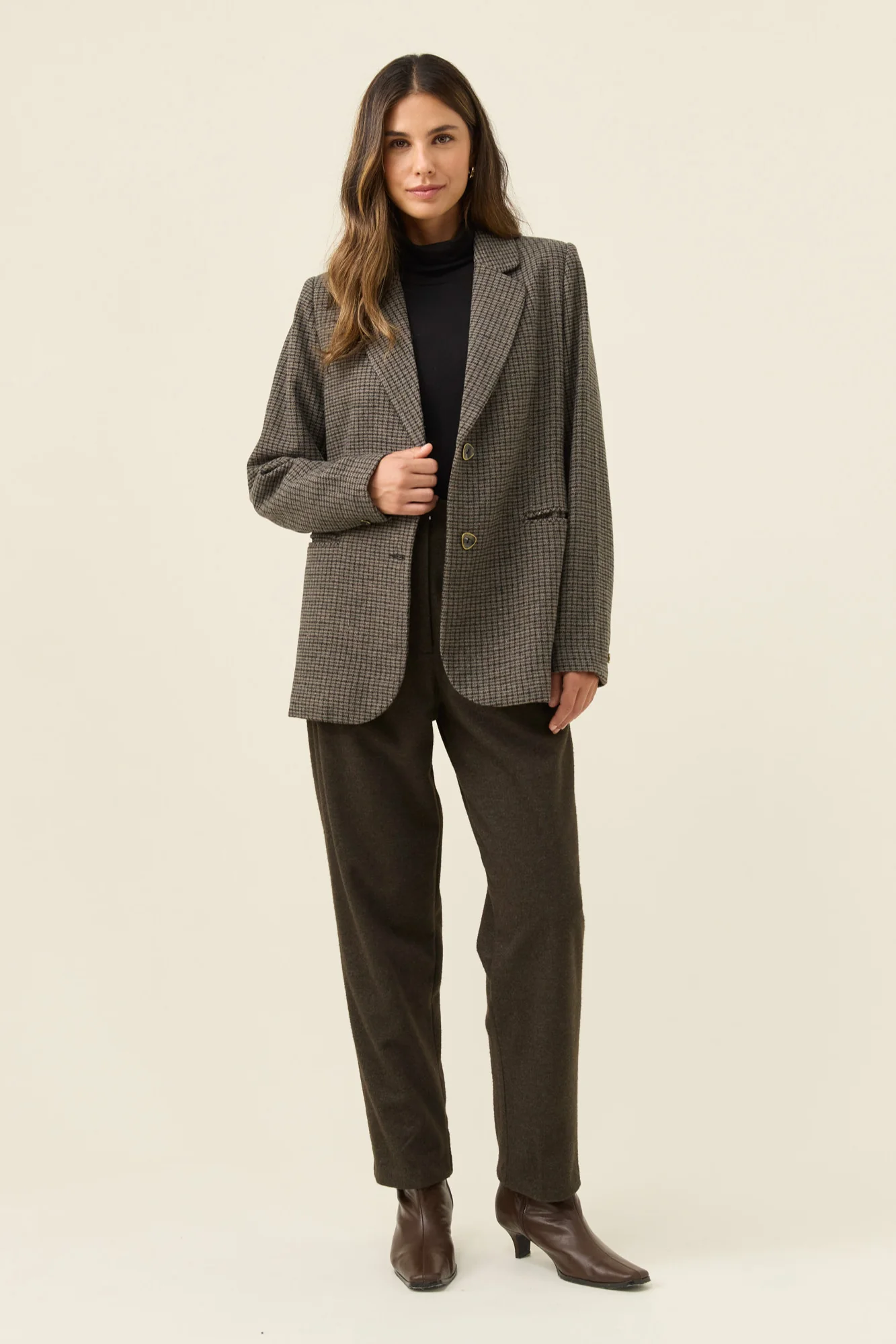 Cassidy Blazer - Charcoal - Image 3