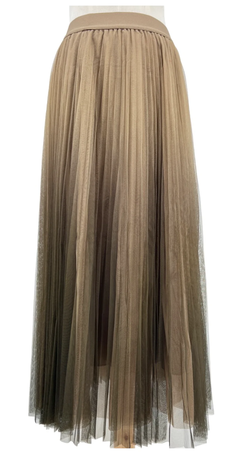 Chiffon Skirt - Chocolate