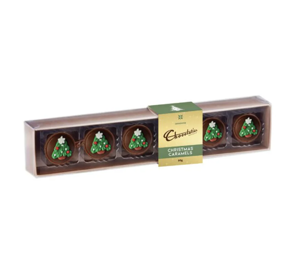 Chocolatier Christmas Caramels 6 Pack