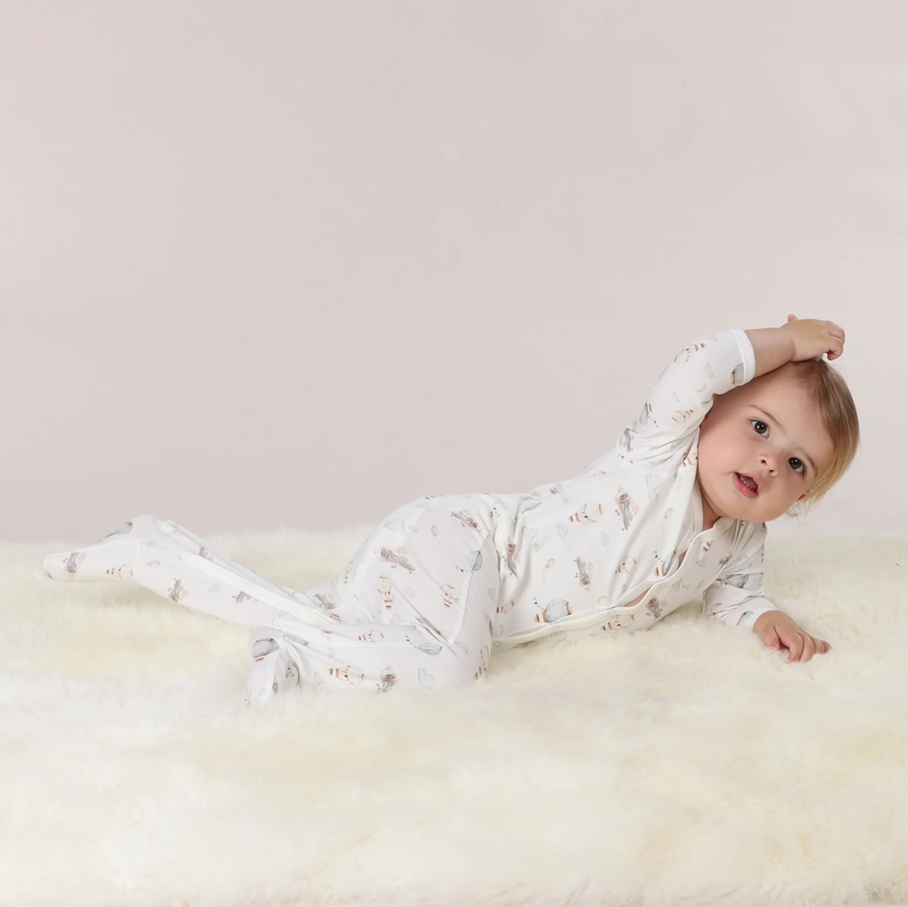 Cotton Babygrow - Balloon - Image 2