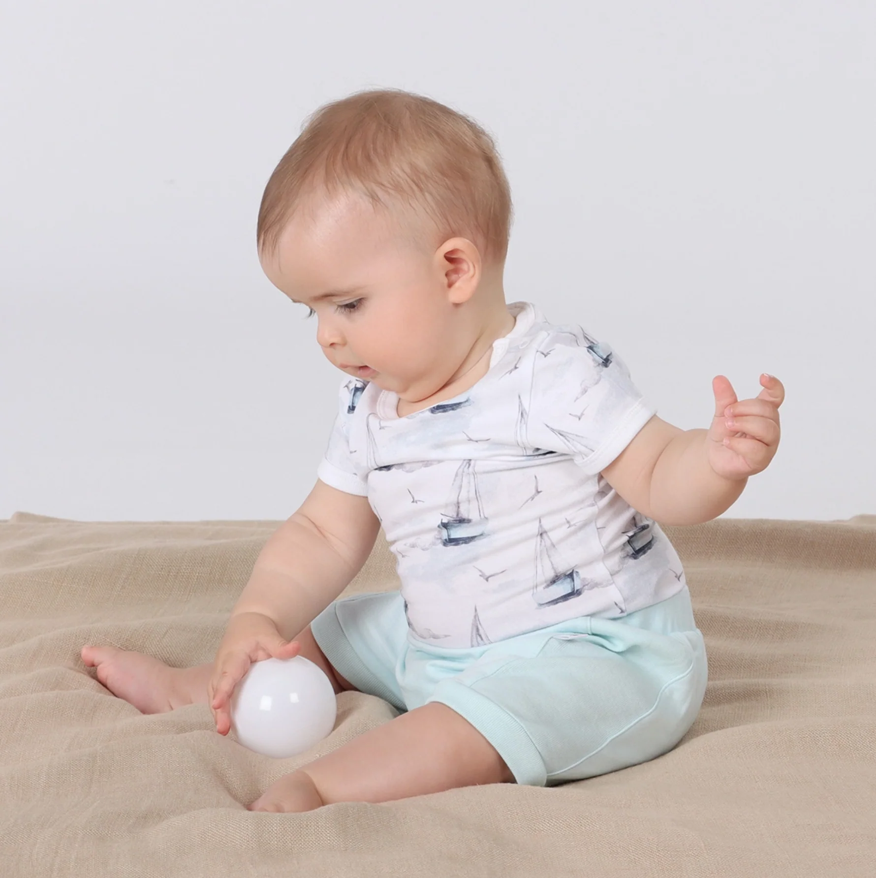 Cotton Bodysuit - Boats - Image 3