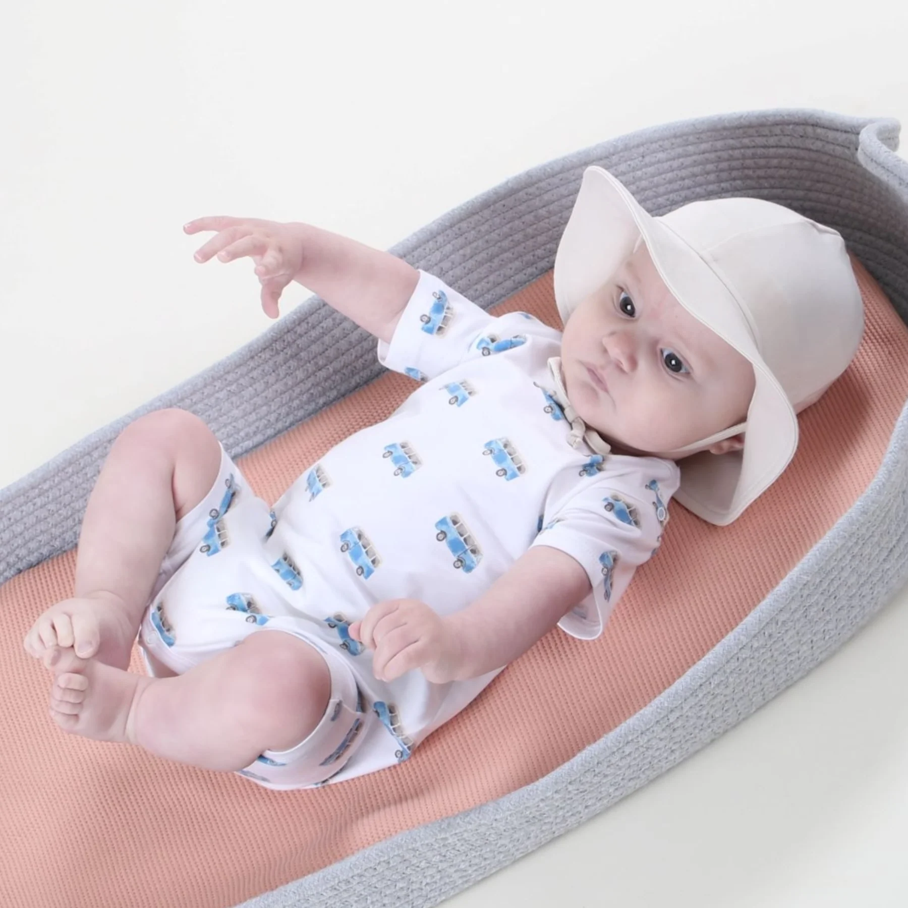 Cotton Romper - Camper Van - Image 3