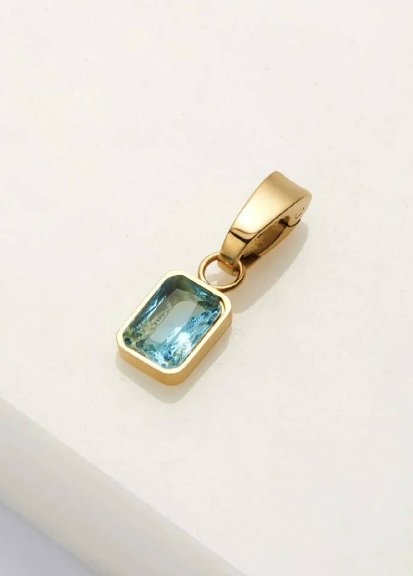 Crystal Charm - Blue