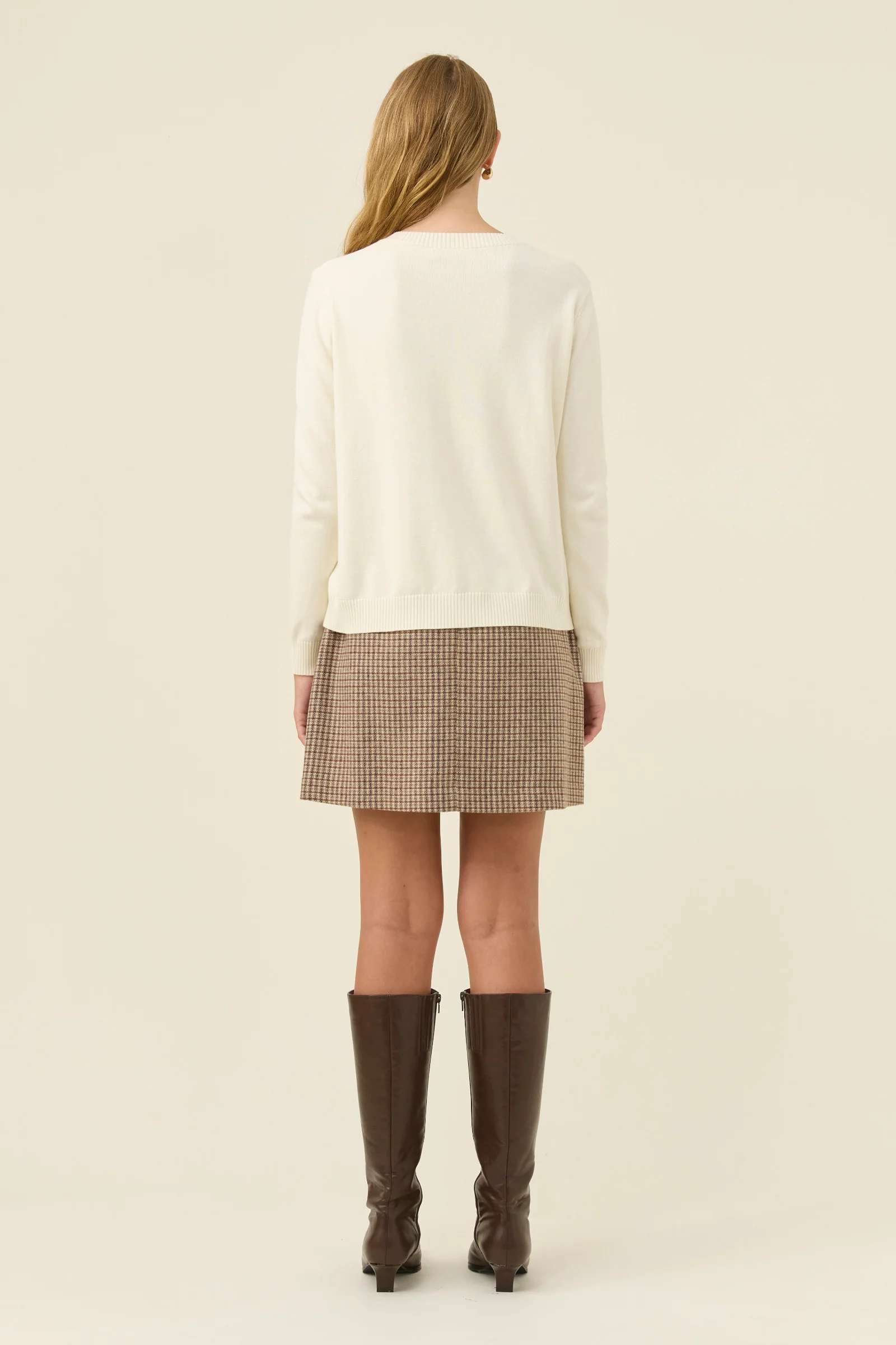 Darby Cardigan - Ivory - Image 6