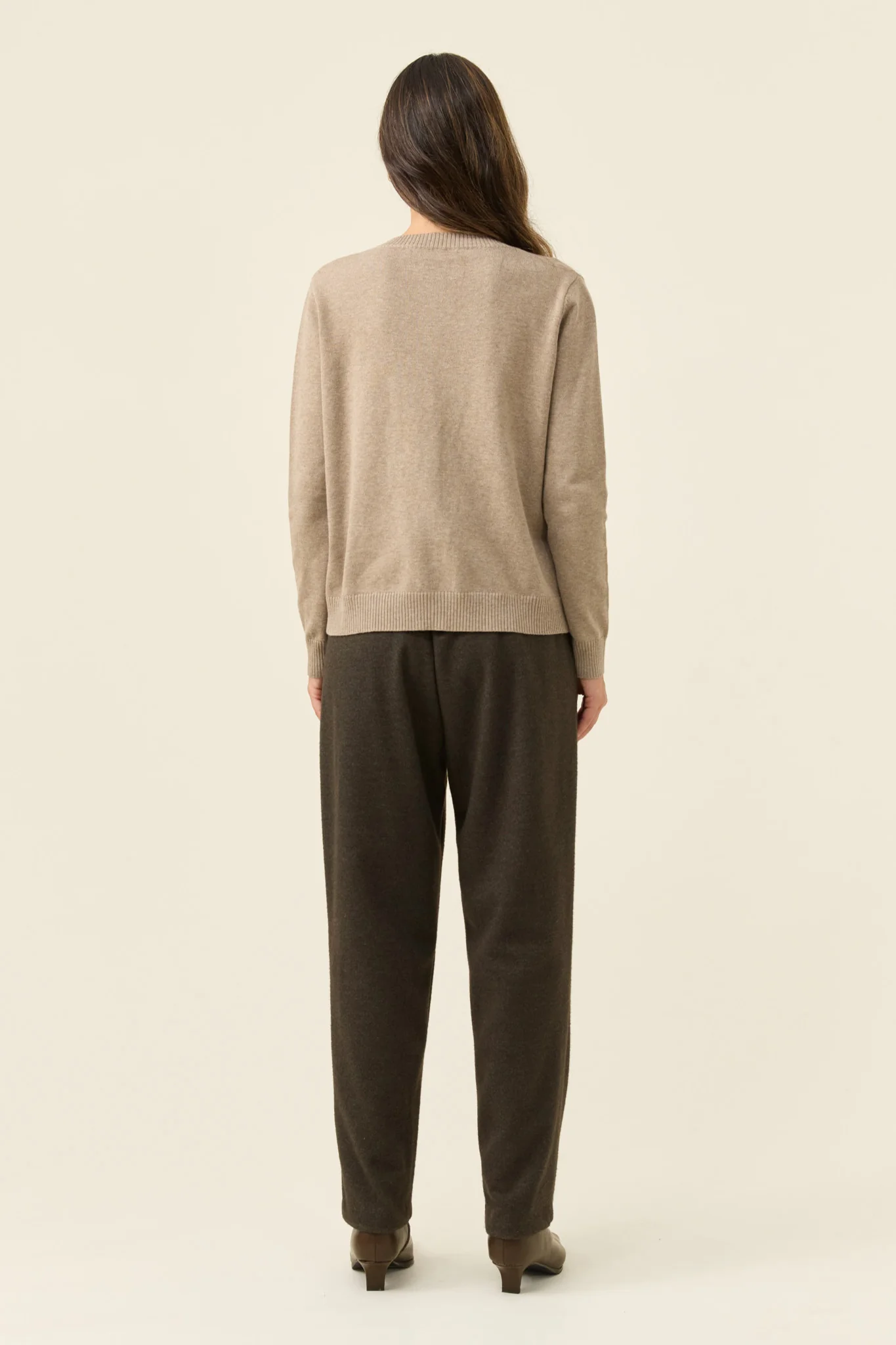 Darby Cardigan - Stone - Image 6