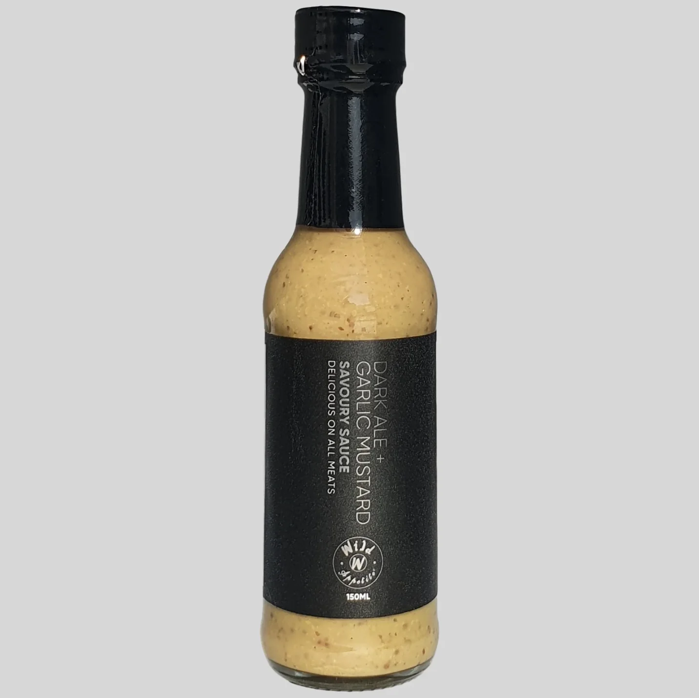 Dark Ale & Garlic Mustard Savoury Sauce - 150ml