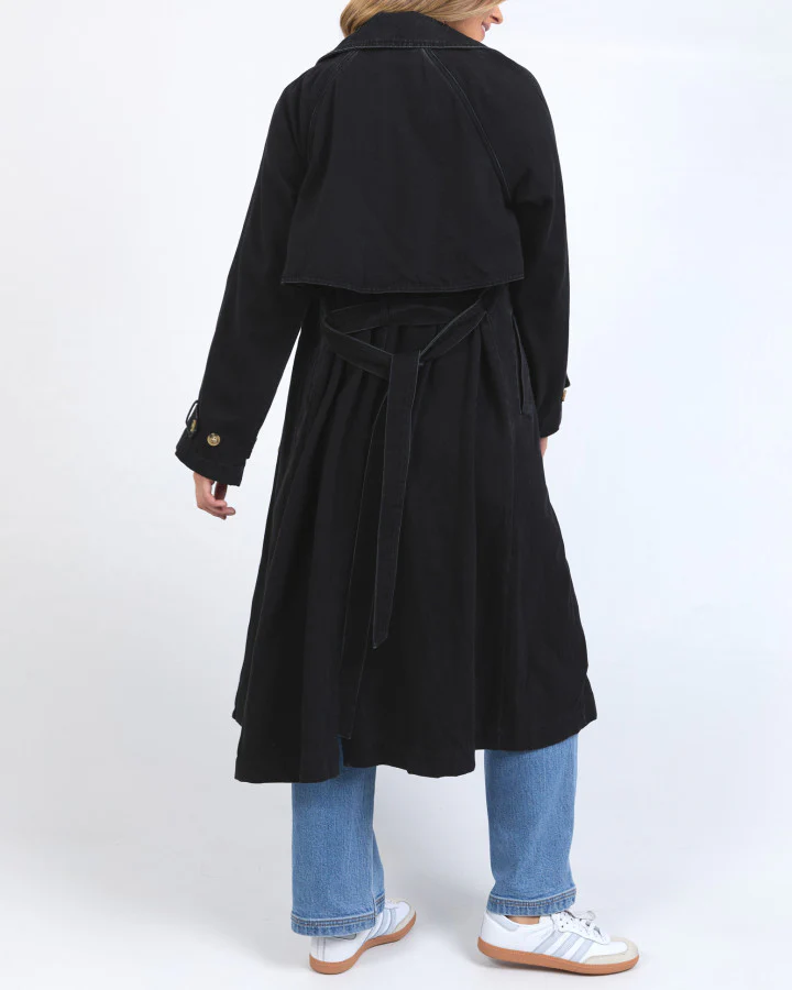 Deuce Trench - Black - Image 3