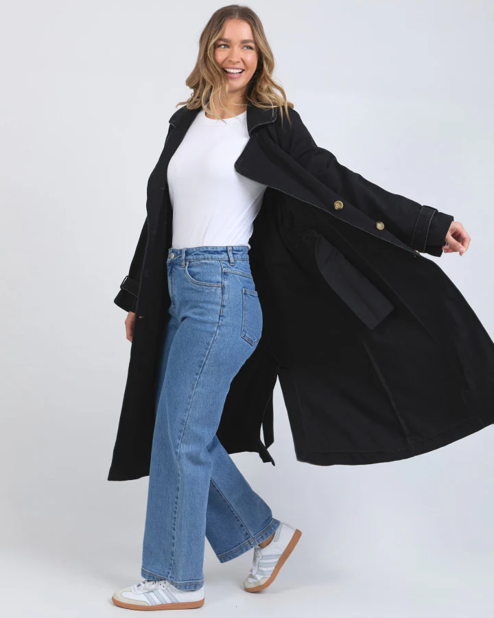 Deuce Trench - Black - Image 6