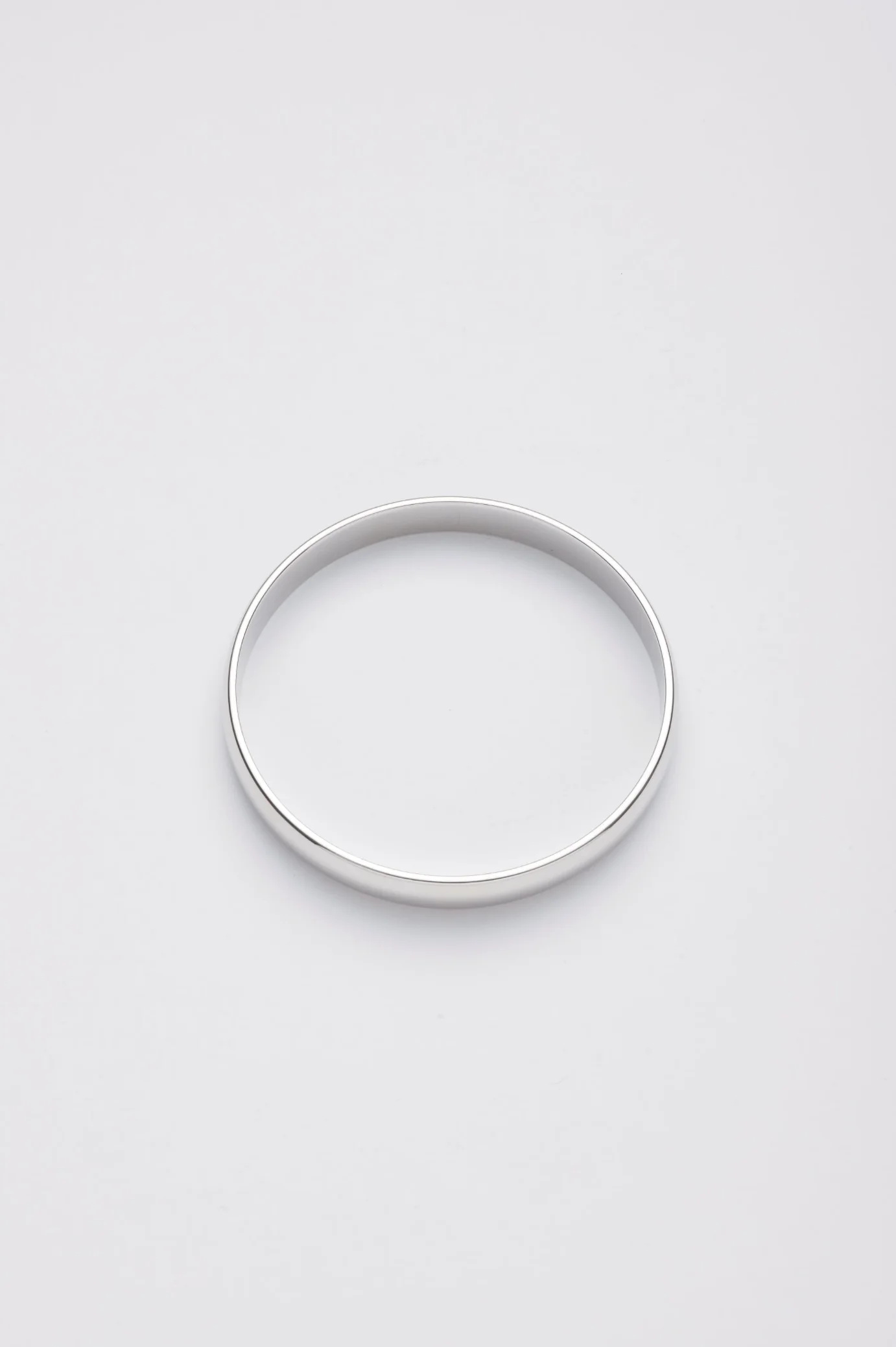 Distinct Silver Bangle