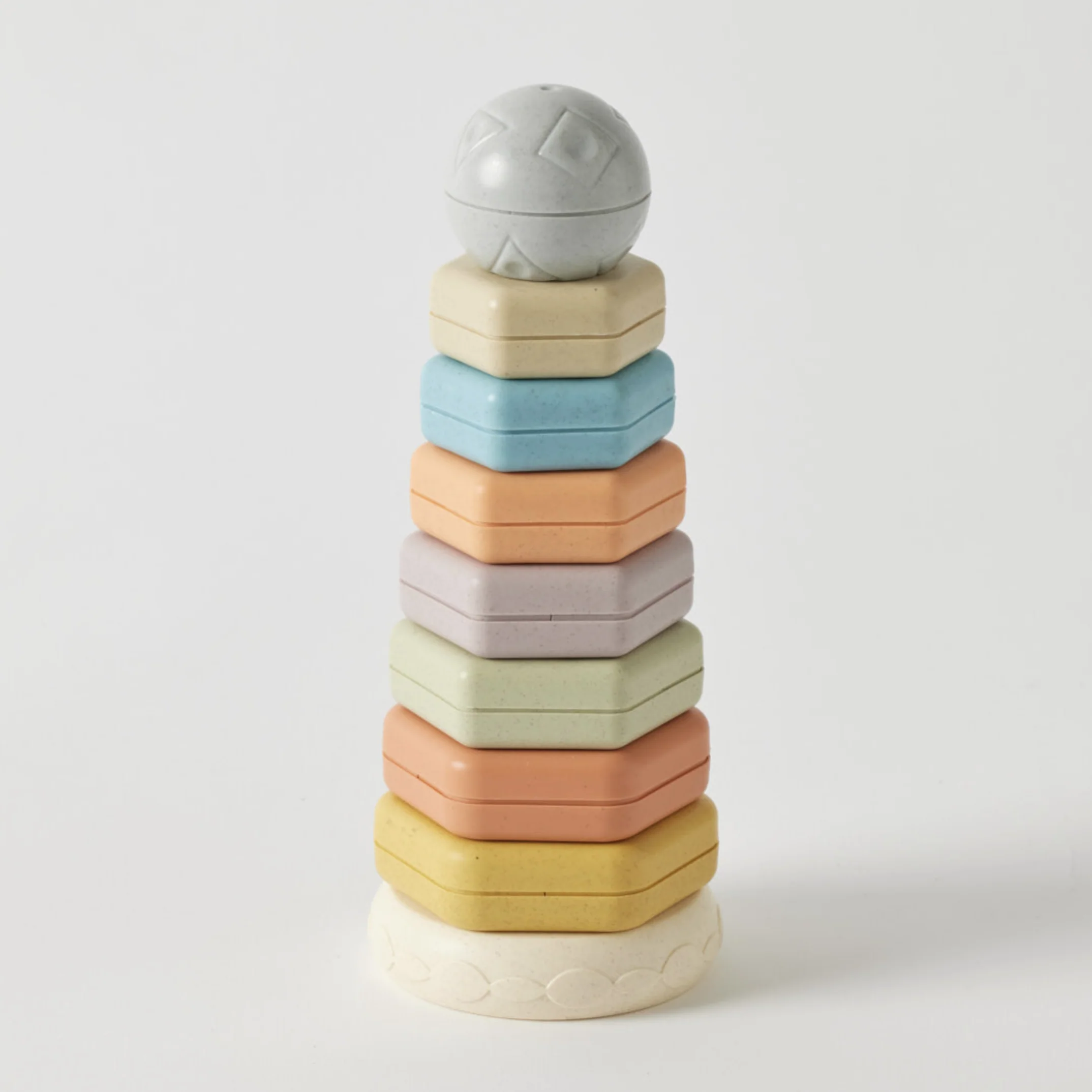 Eco-Friendly Hexagon Stacker