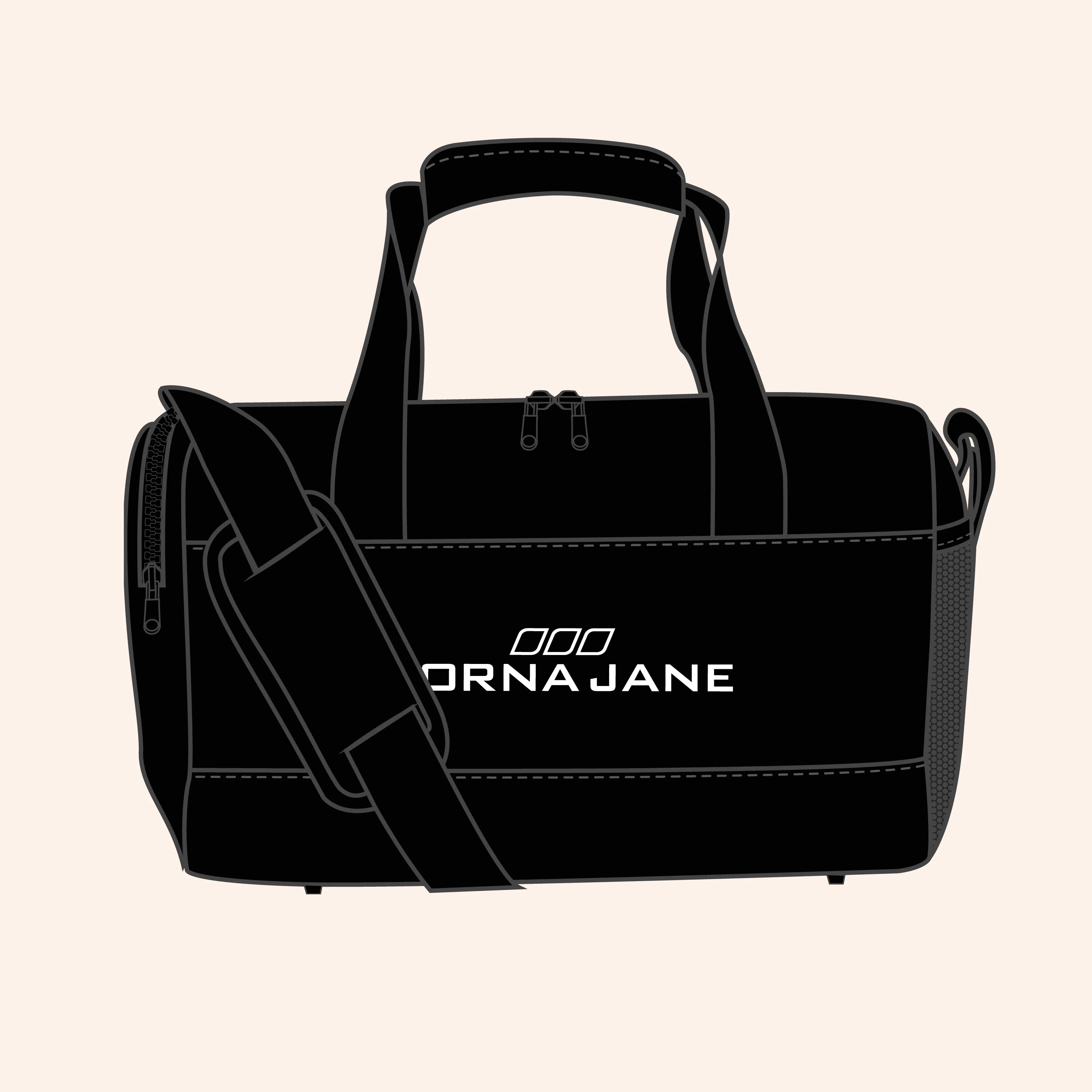 Essential Gym Bag - Black - Image 3