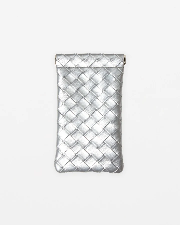 Eyeglass Case - Silver
