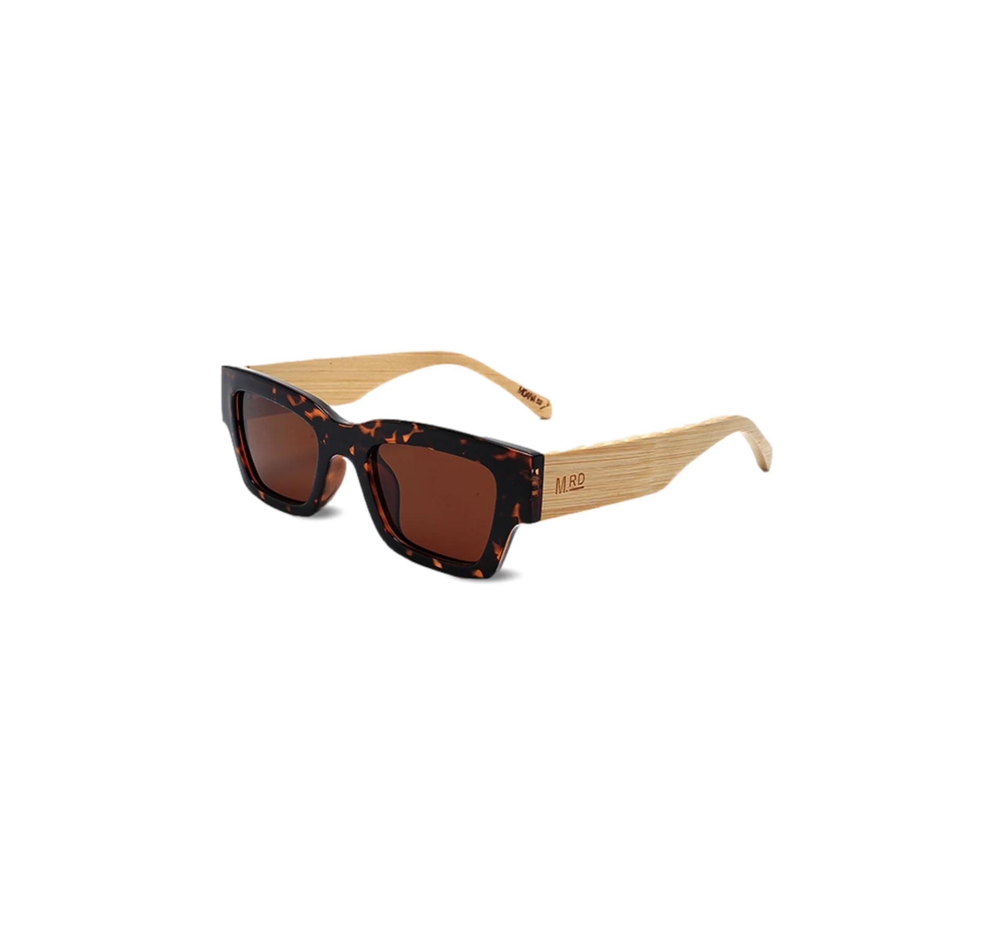Fashion Sunnies - Bergen/Tortoiseshell with Wooden Arms
