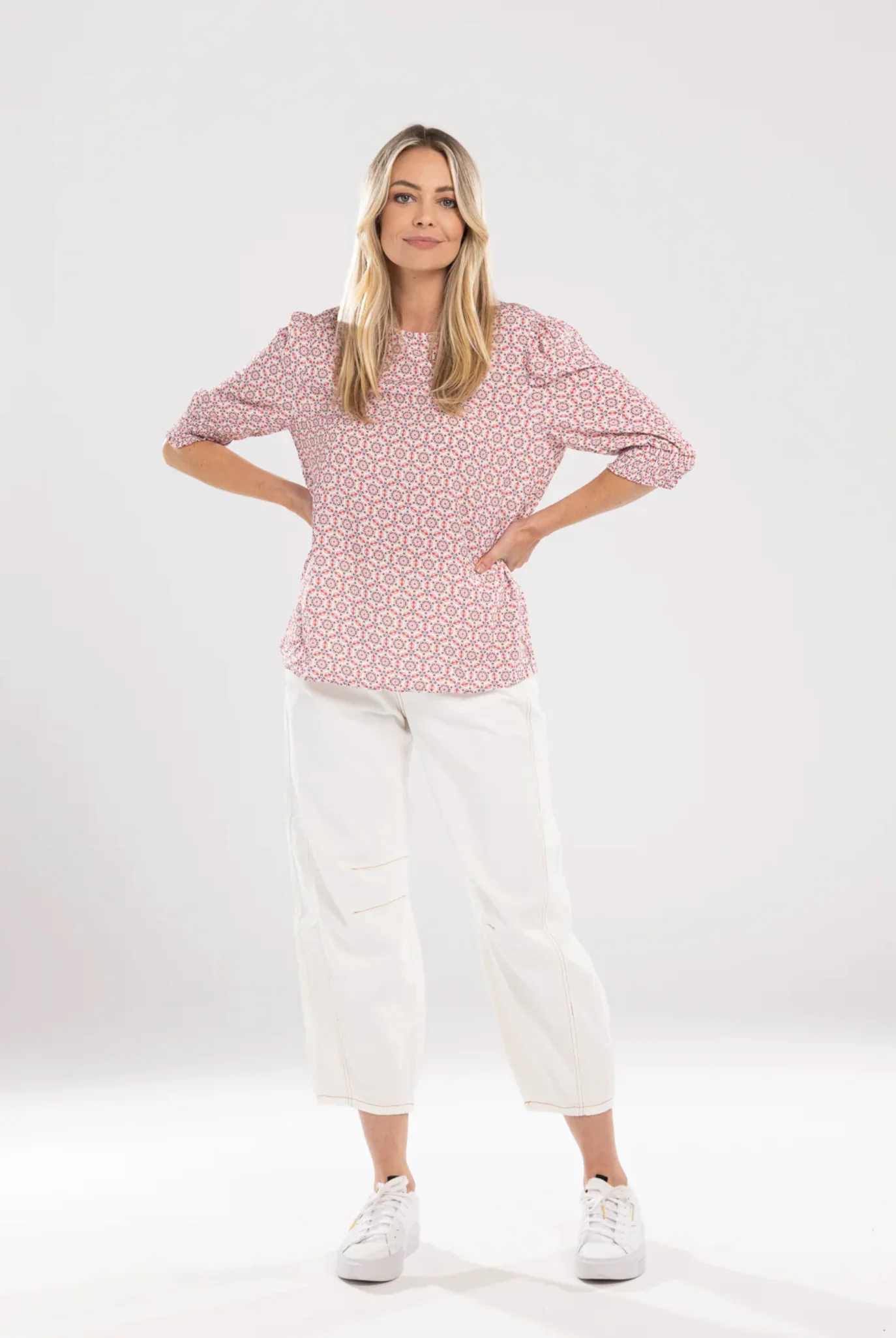 Finley Top - Mosiac Print - Image 4