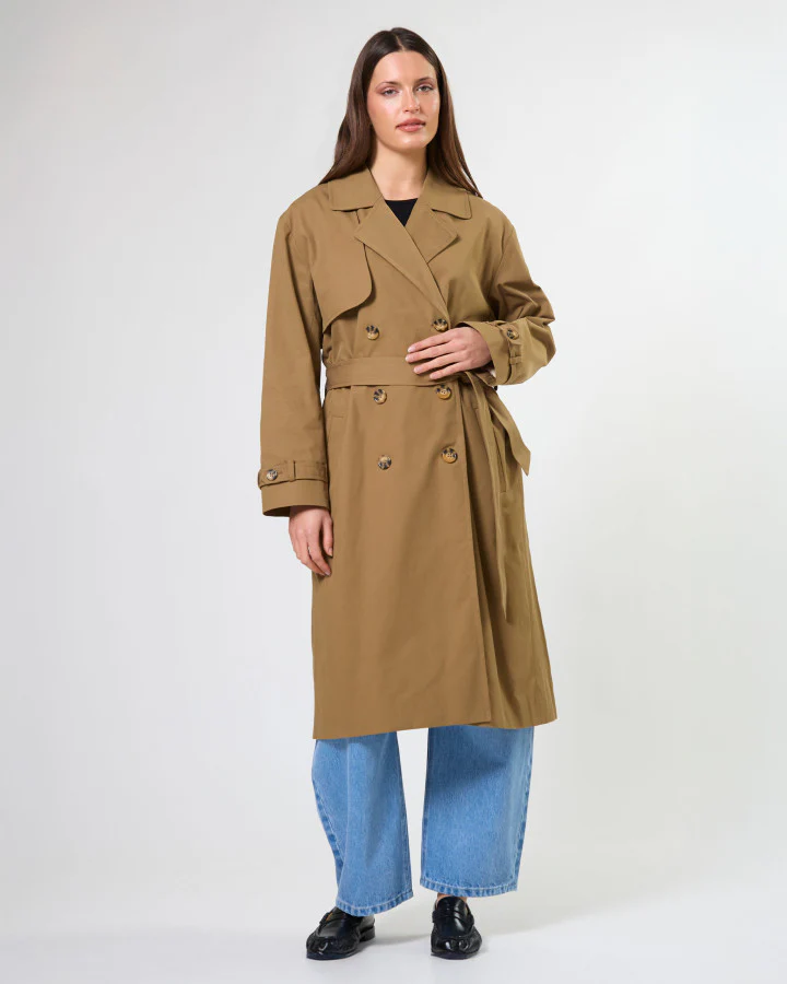 Franca Coat - Burnt Olive - Image 7
