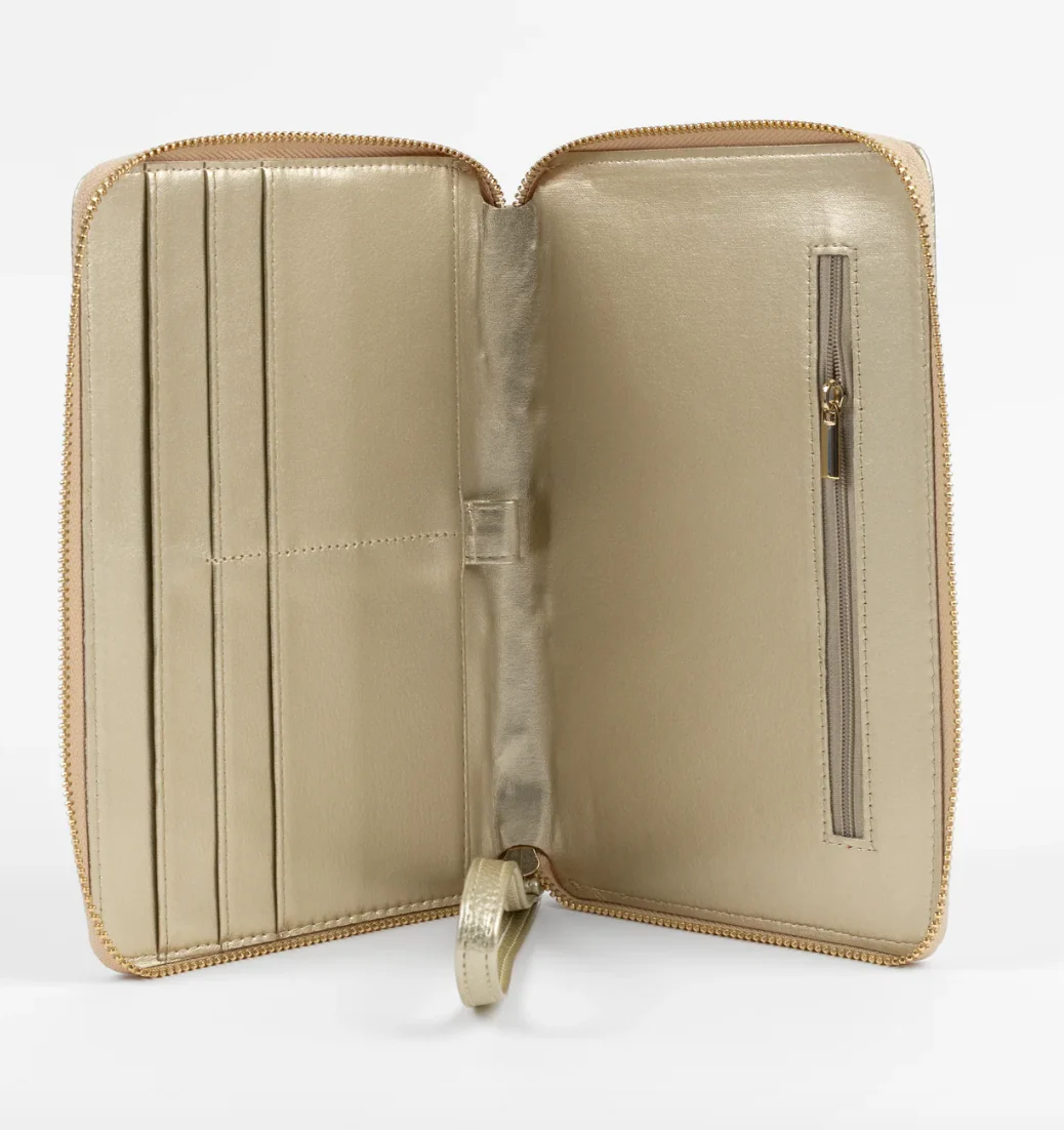 Getaway Travel Wallet - Gold - Image 2