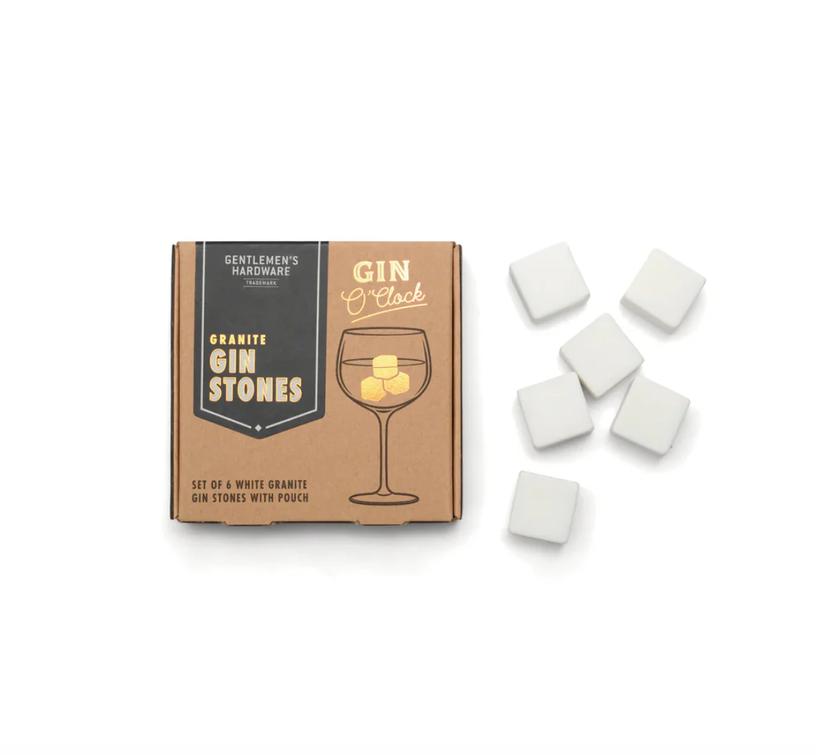 Gin Stones - Set of 6 with Pouch
