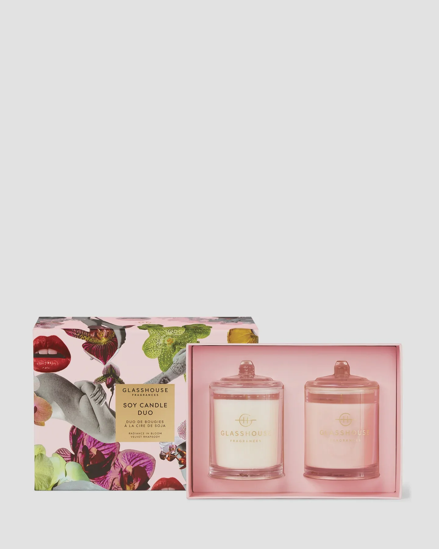 Glasshouse Fragrances Candle Duo Gift Set