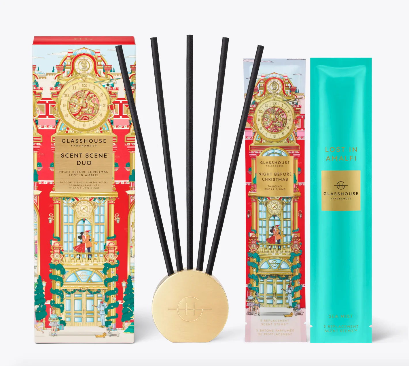 Glasshouse Fragrances Christmas Scent Scene Duo