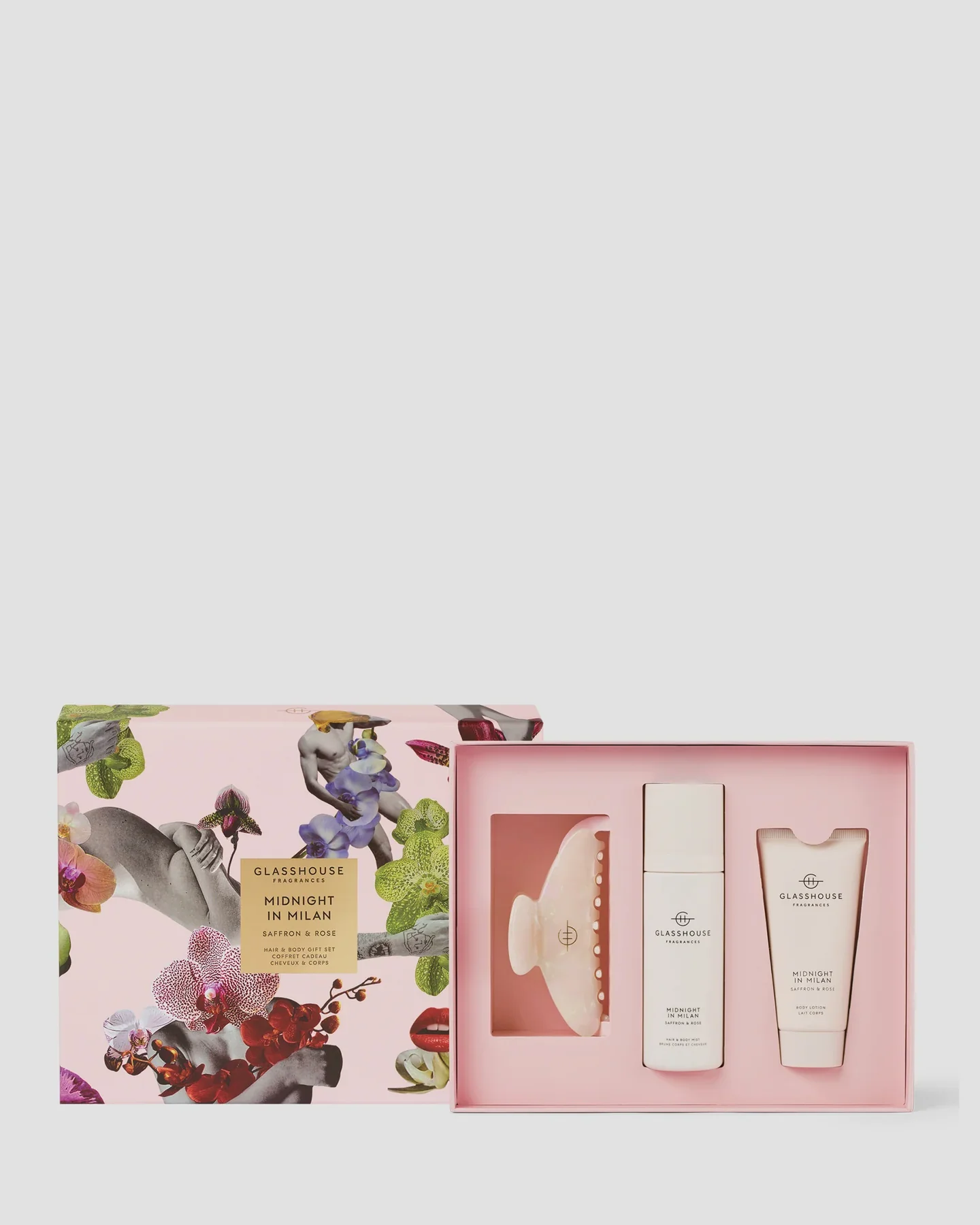 Glasshouse Fragrances Midnight In Milan Hair & Body Gift Set