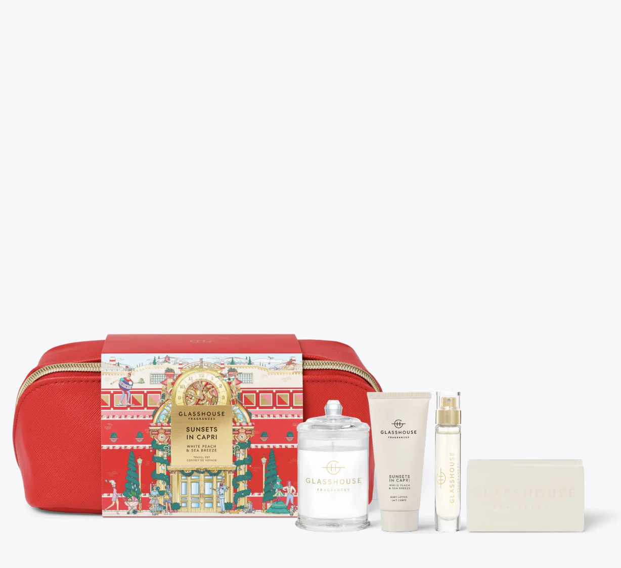 Glasshouse Fragrances Sunsets In Capri Gift Set