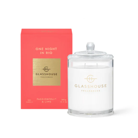 Glasshouse Fragrances One Night In Rio Candle - 380g
