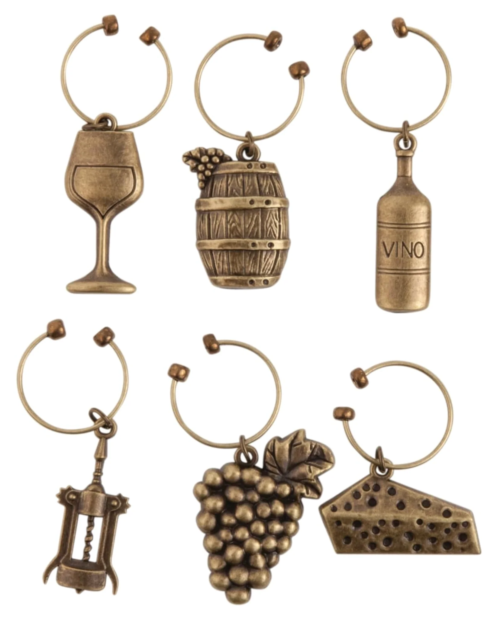 Grapevine Vineyard Wine Charms - Image 2