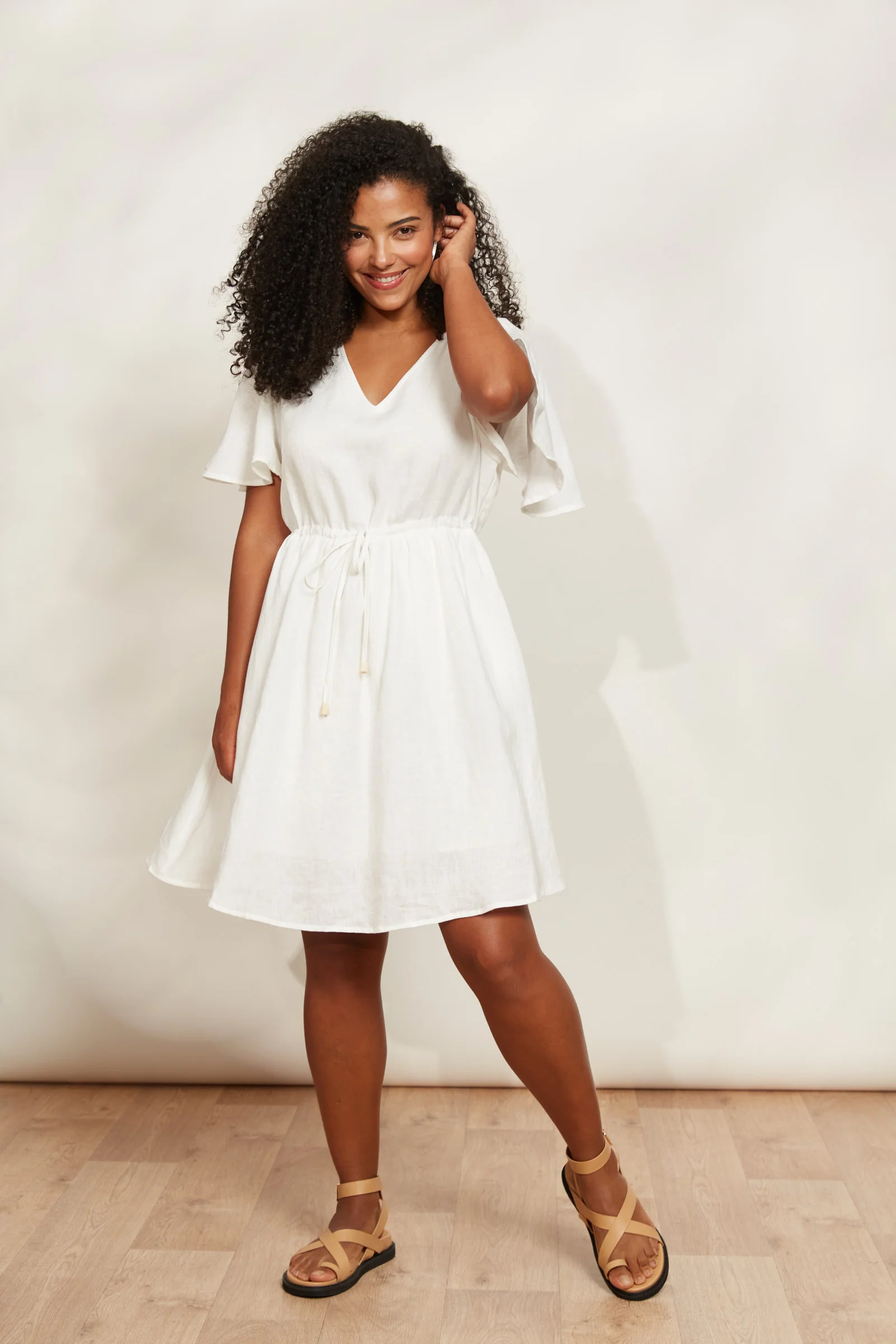 Halcyon Tie Dress - Opal - Image 3