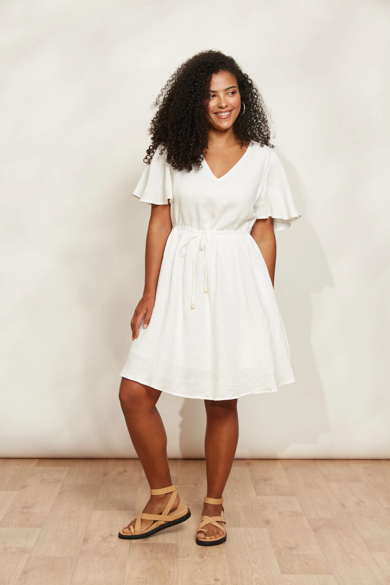 Halcyon Tie Dress - Opal - Image 4