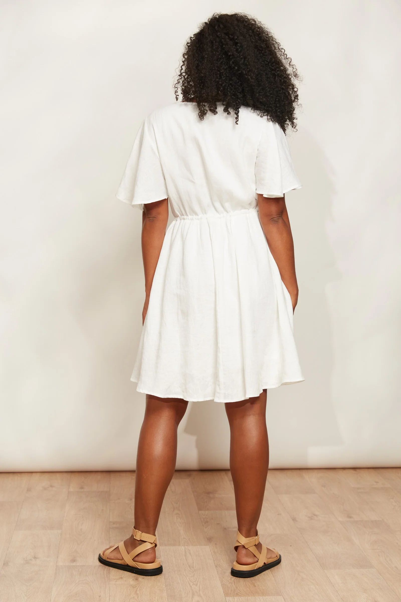 Halcyon Tie Dress - Opal - Image 5