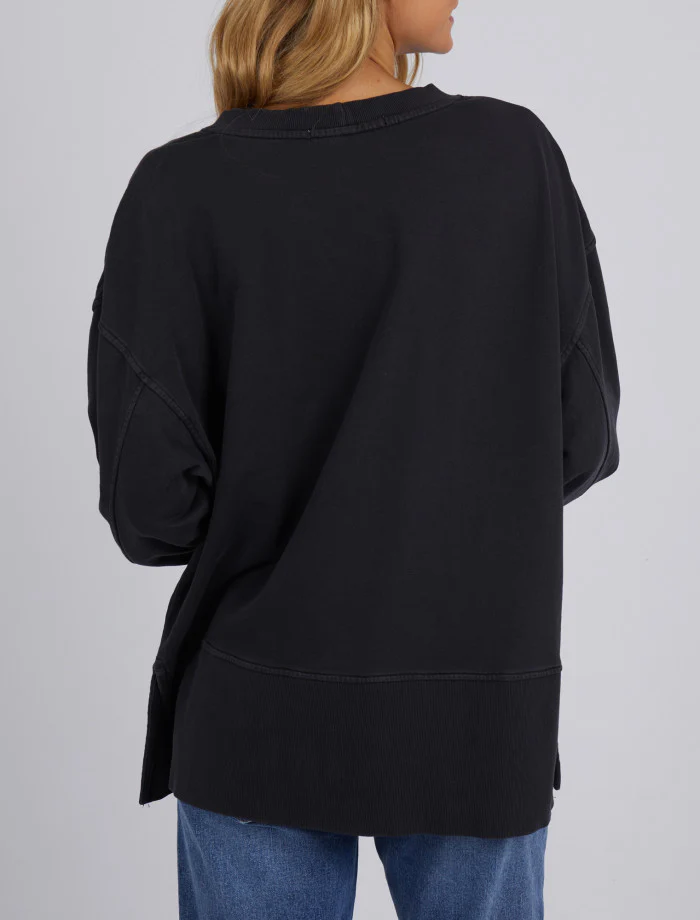 Heidi Crew - Washed Black - Image 3