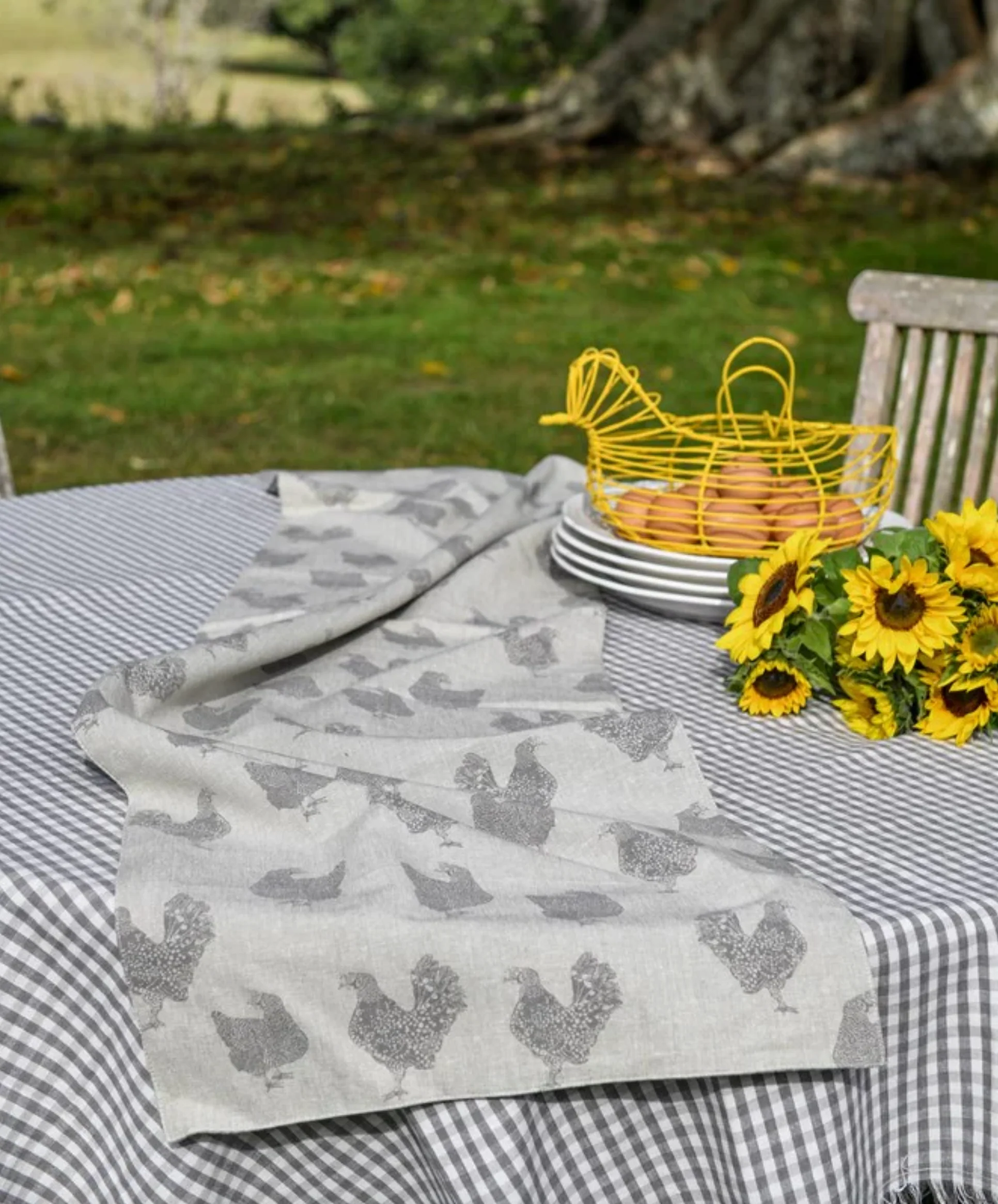 Henrietta Table Runner - Ash - Image 2