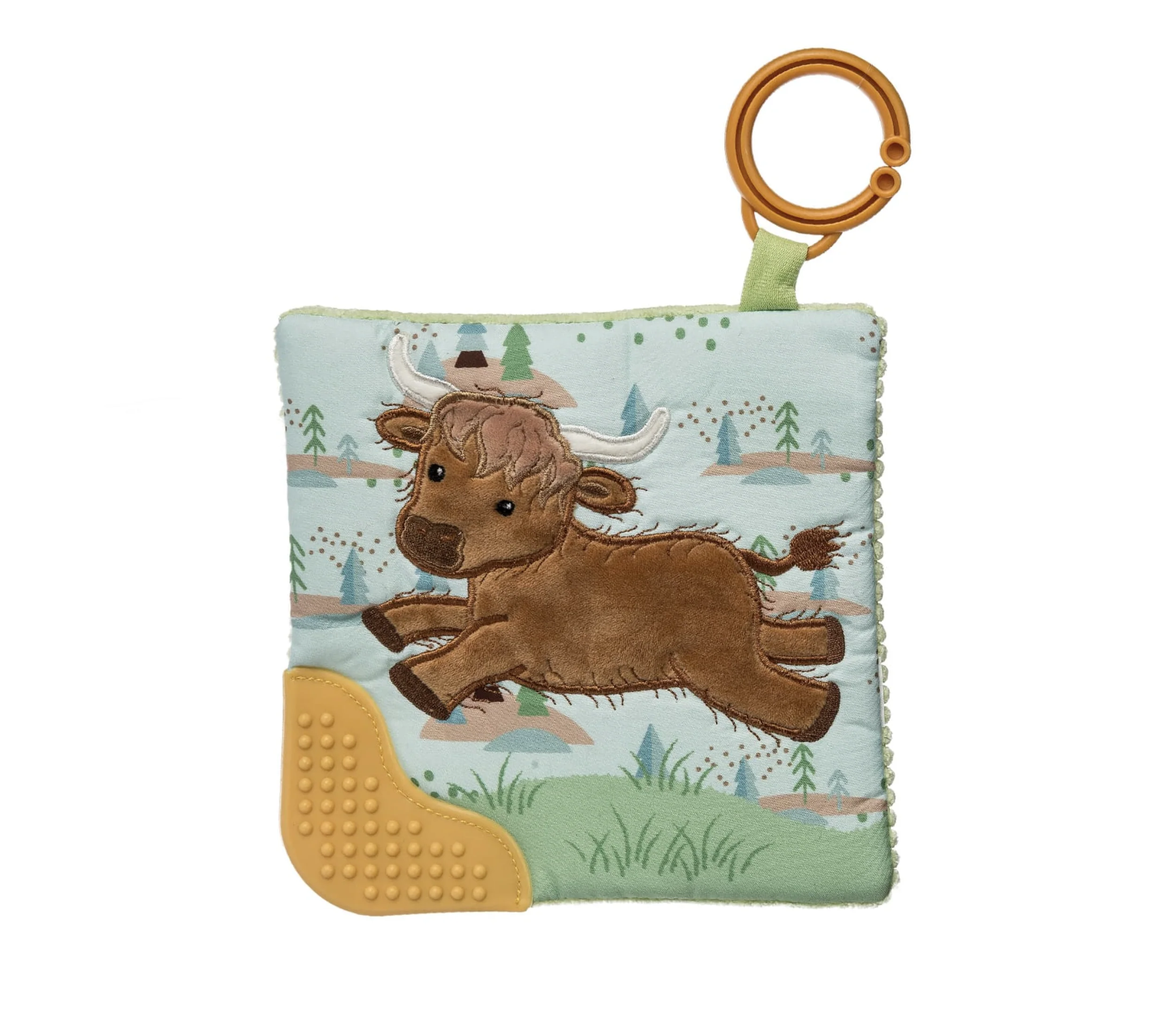 Hetty Highland Cow Crinkle Teether
