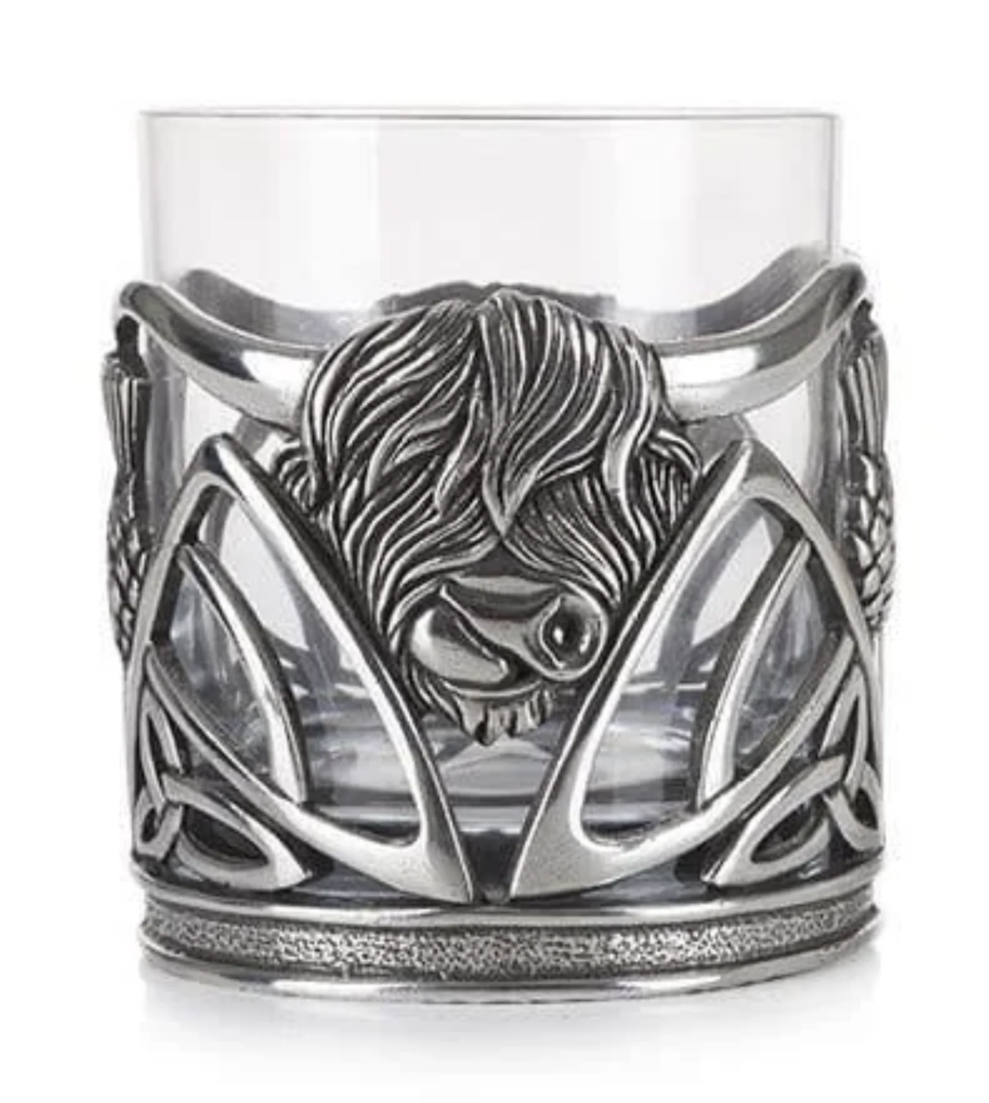 Highland Cow Whiskey Tumbler